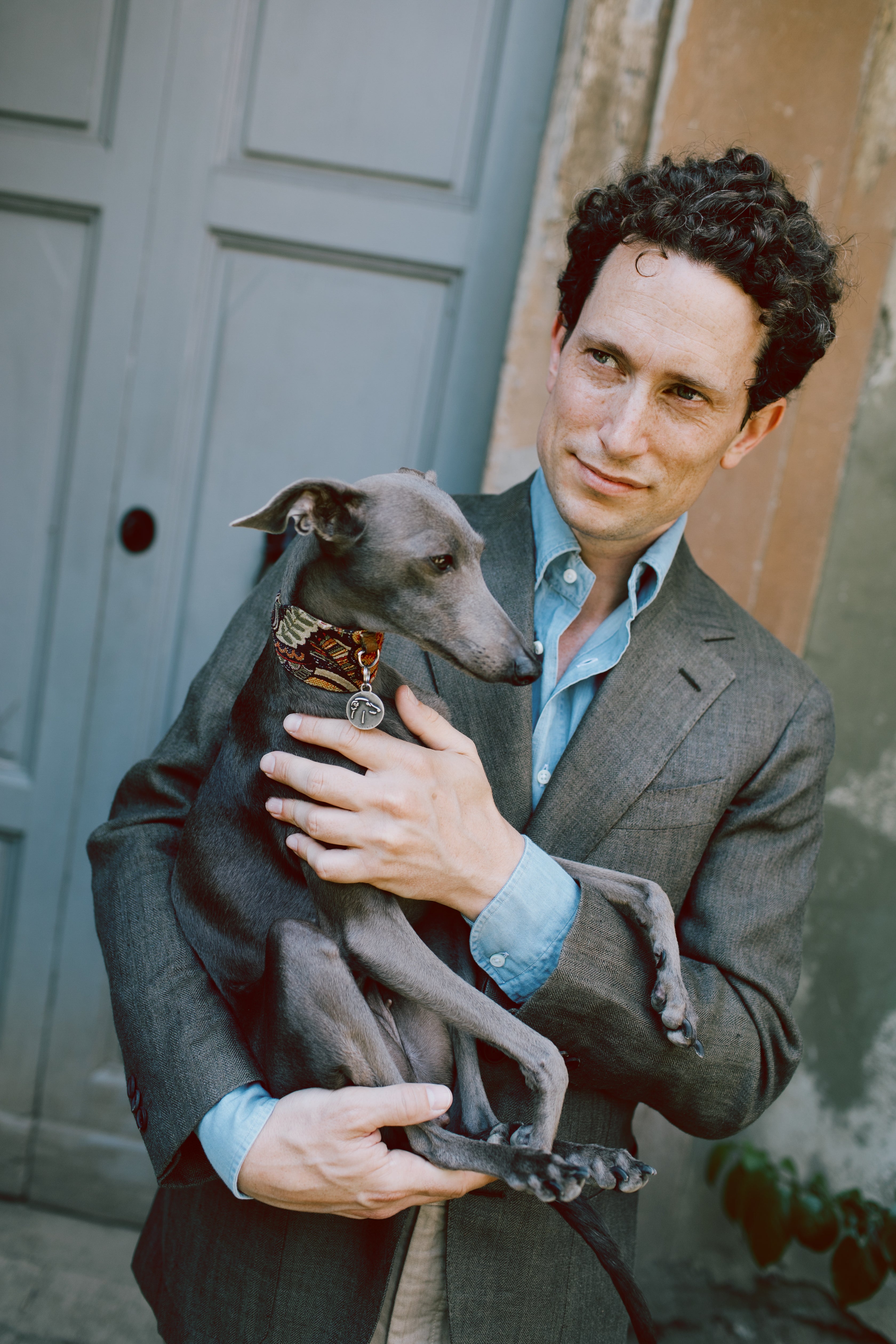 Sport Jacket Silk Linen Olive Herringbone
