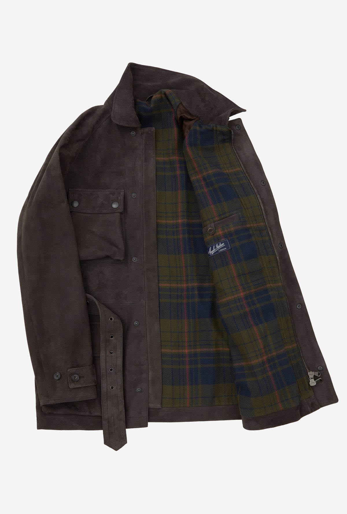 Moto Jacket Morel Suede