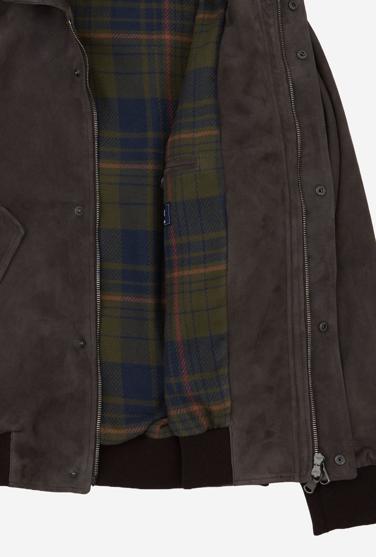Bomber Jacket Morel Suede
