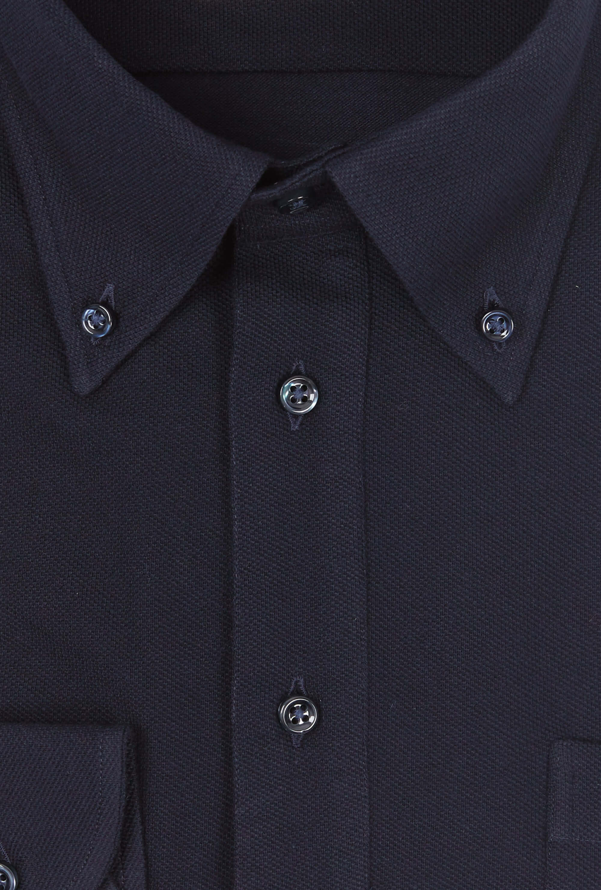 Polo Shirt Long Sleeve Navy