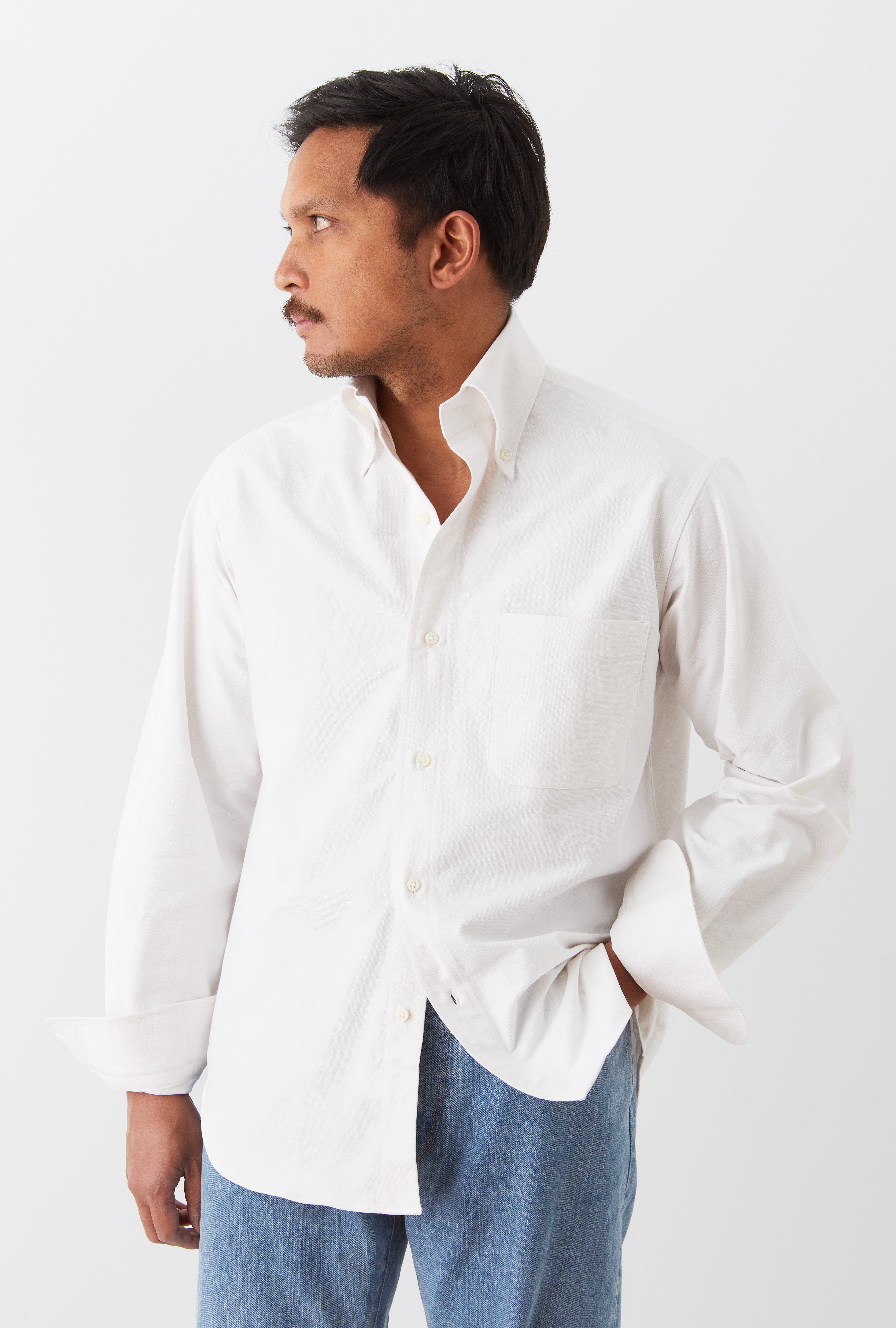 OCBD Grande Shirt Off White
