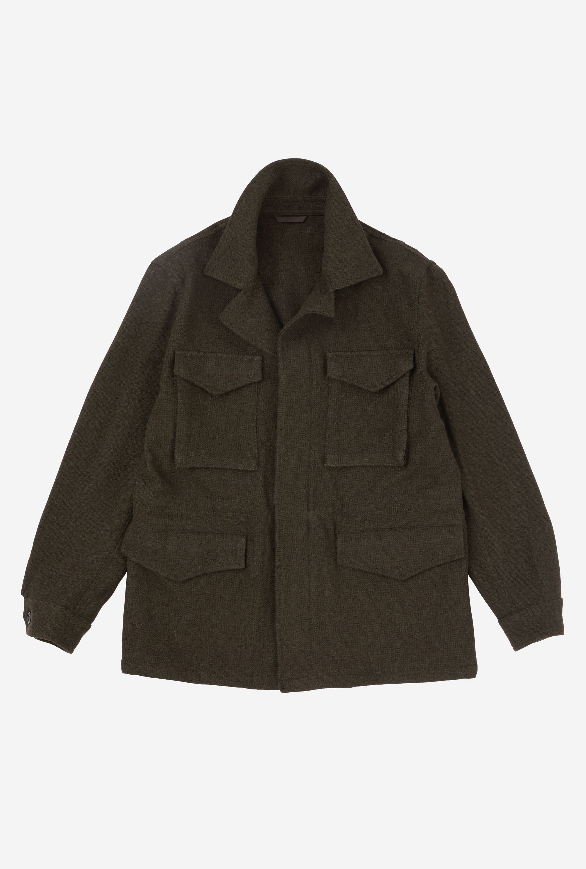 Tweed hot sale military jacket