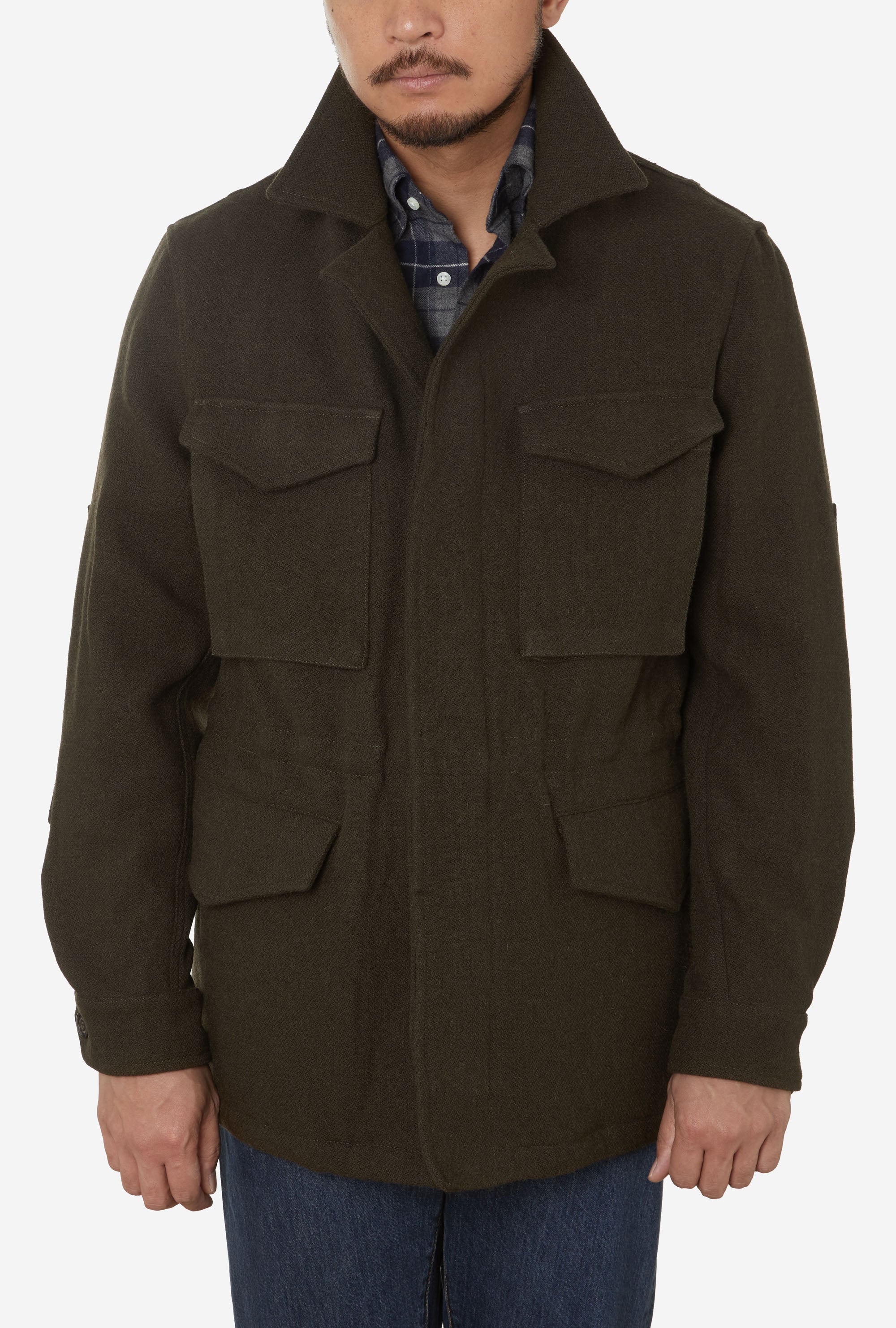 Field Jacket Tweed Olive