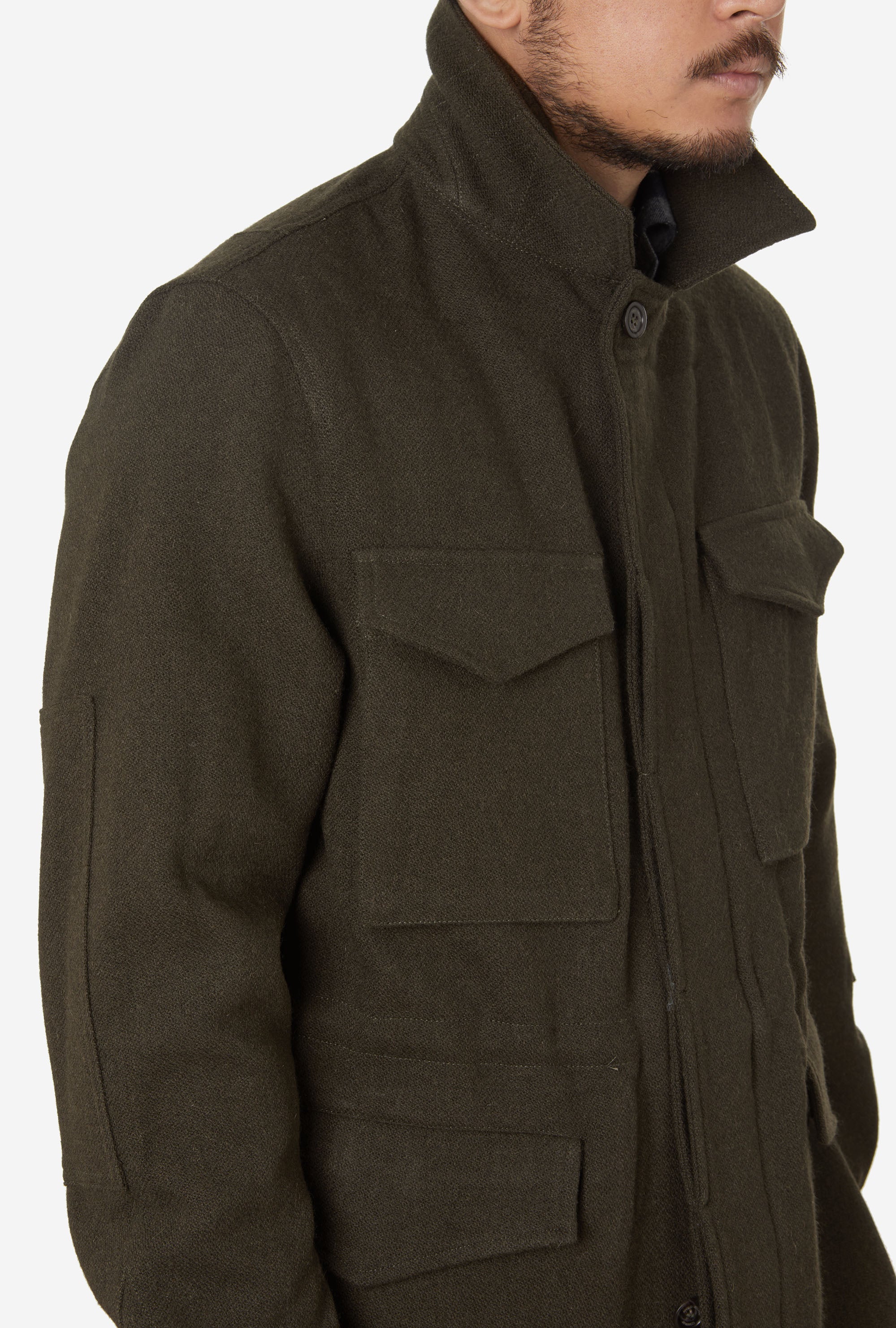 Field Jacket Tweed Olive