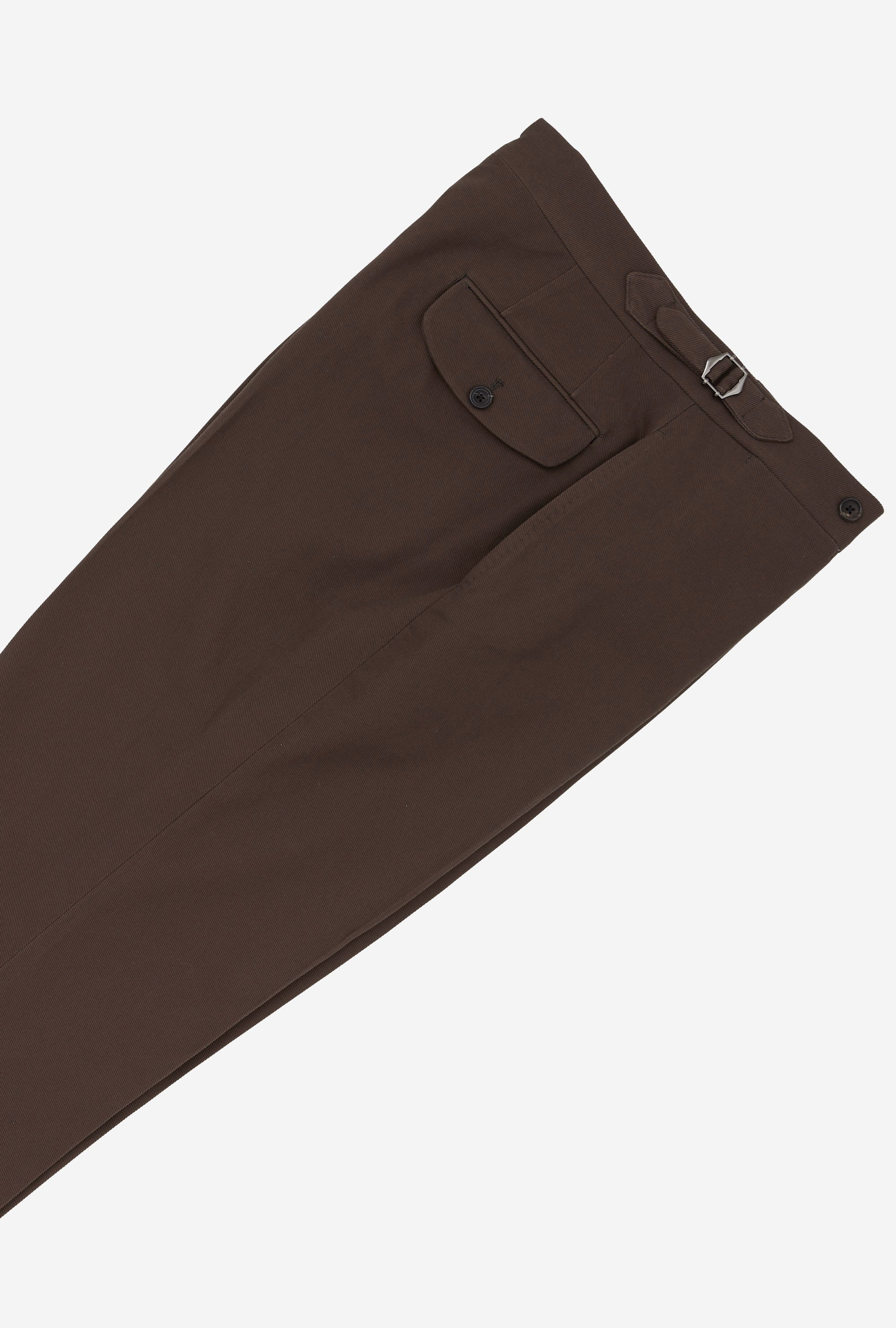 Flat Front Chino Brown