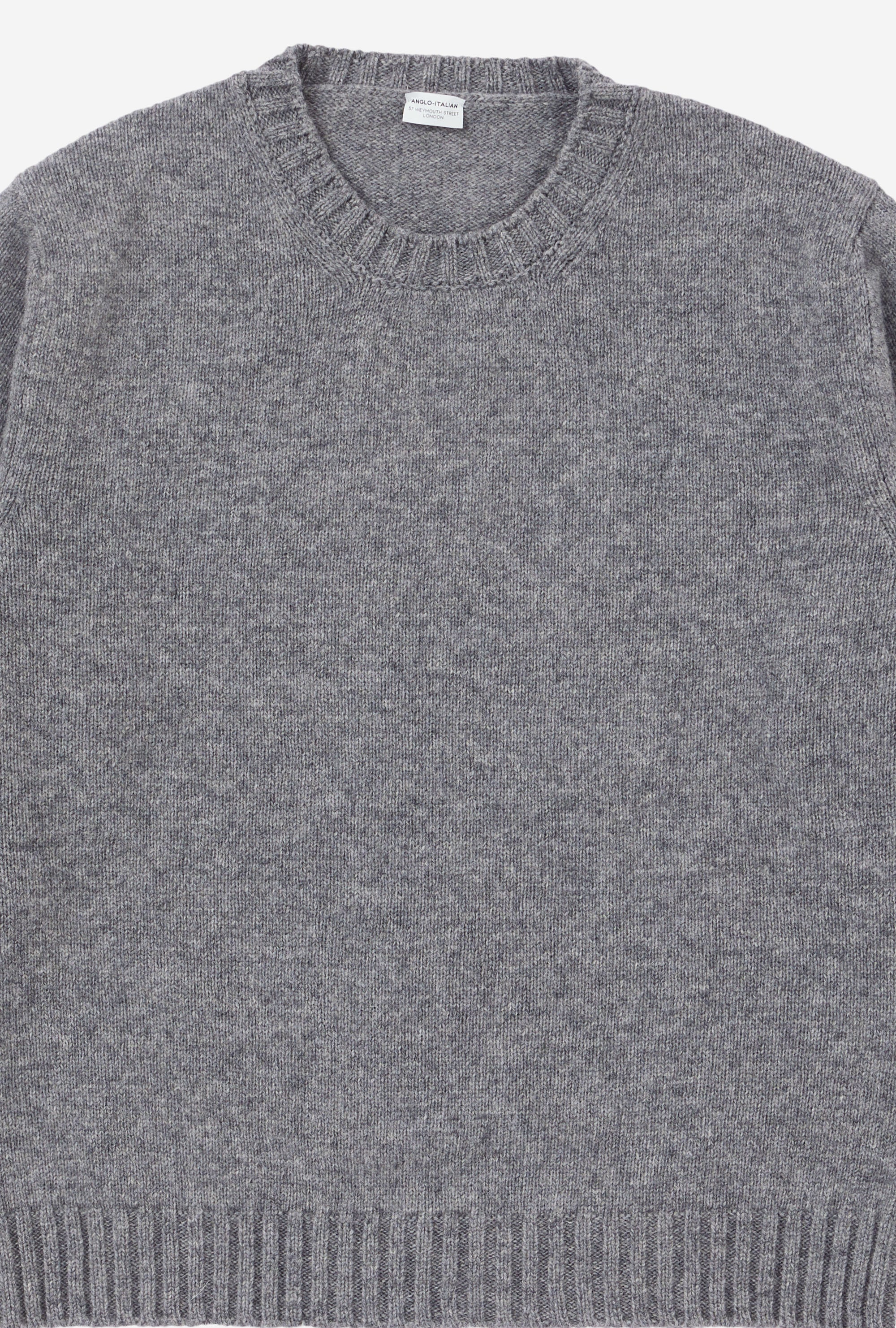 Crewneck Lambswool Grey