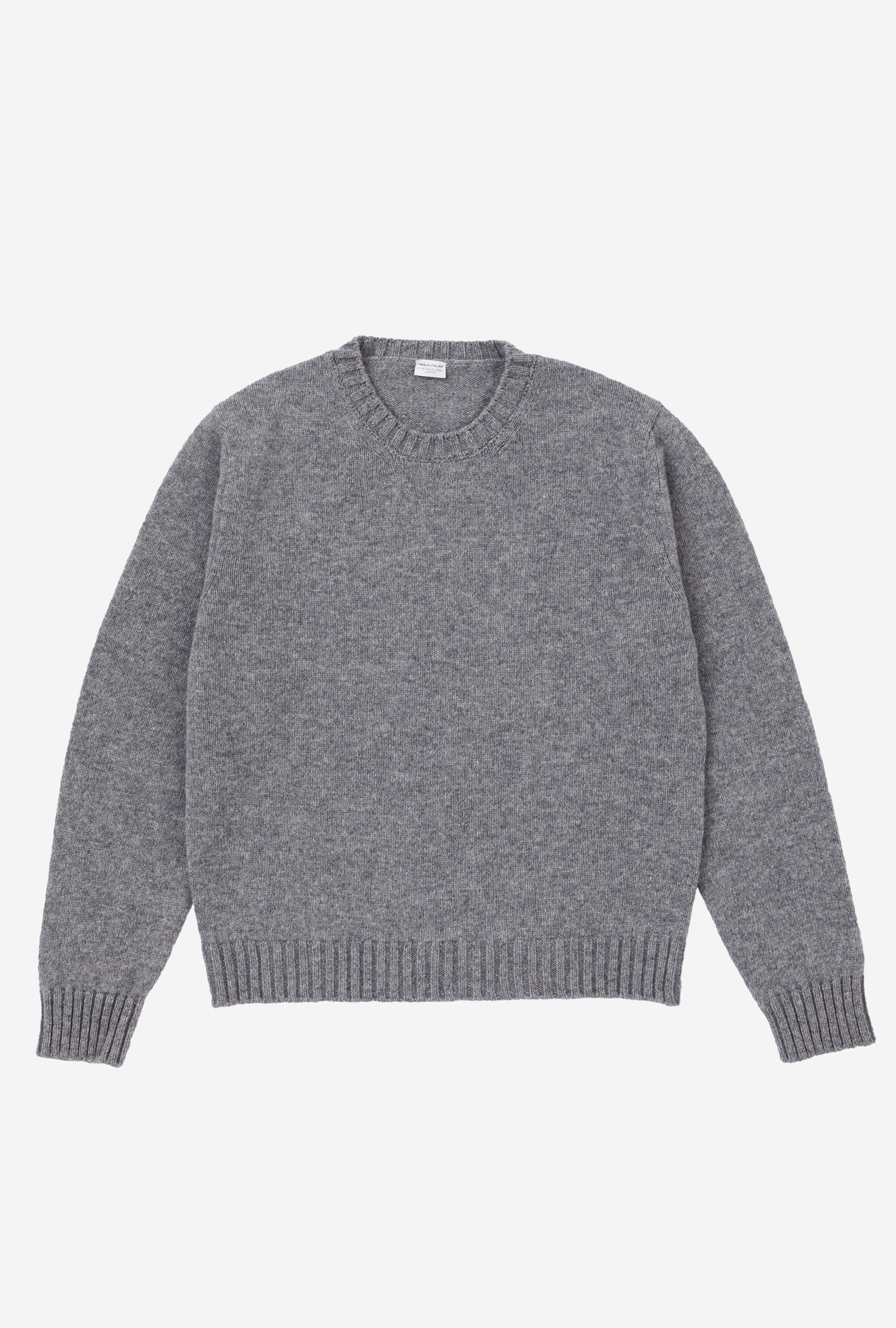 Crewneck Lambswool Grey