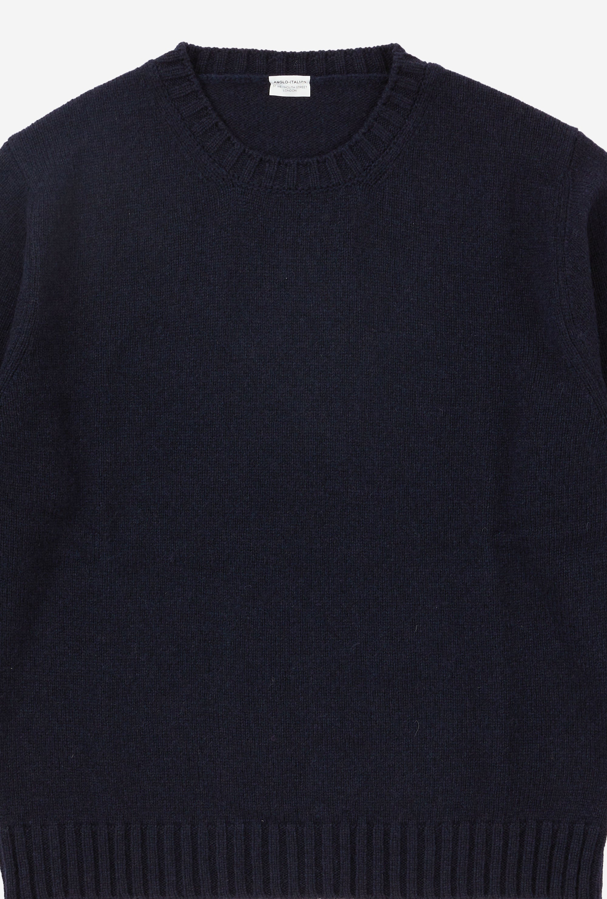 Crewneck Lambswool Navy