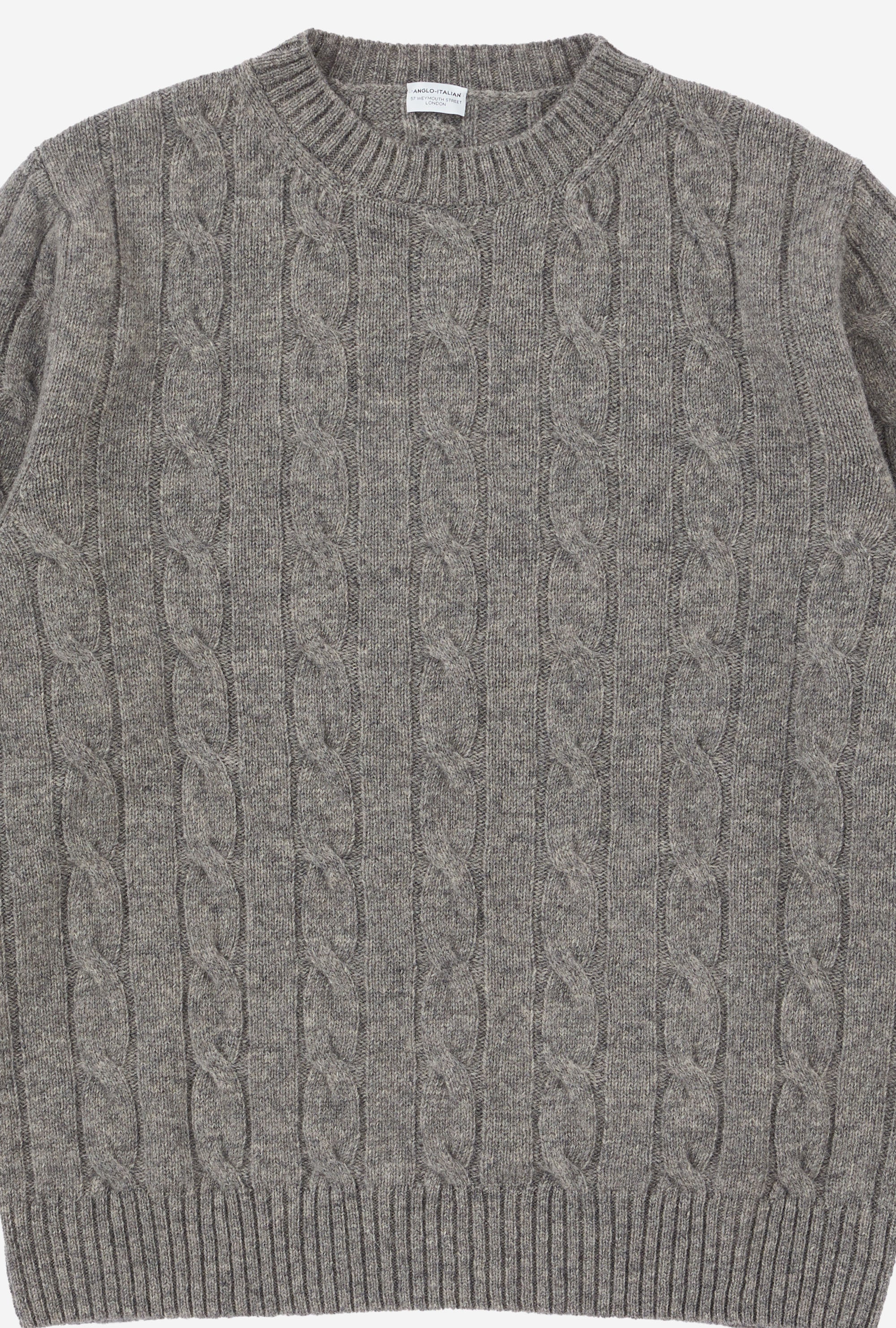 Cableknit Lambswool Elk