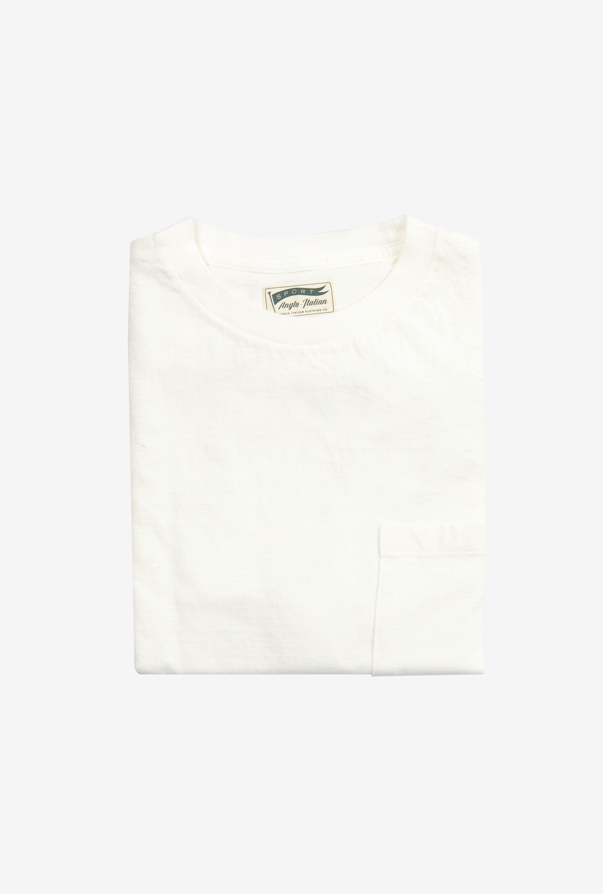 Cotton Pocket T-Shirt White