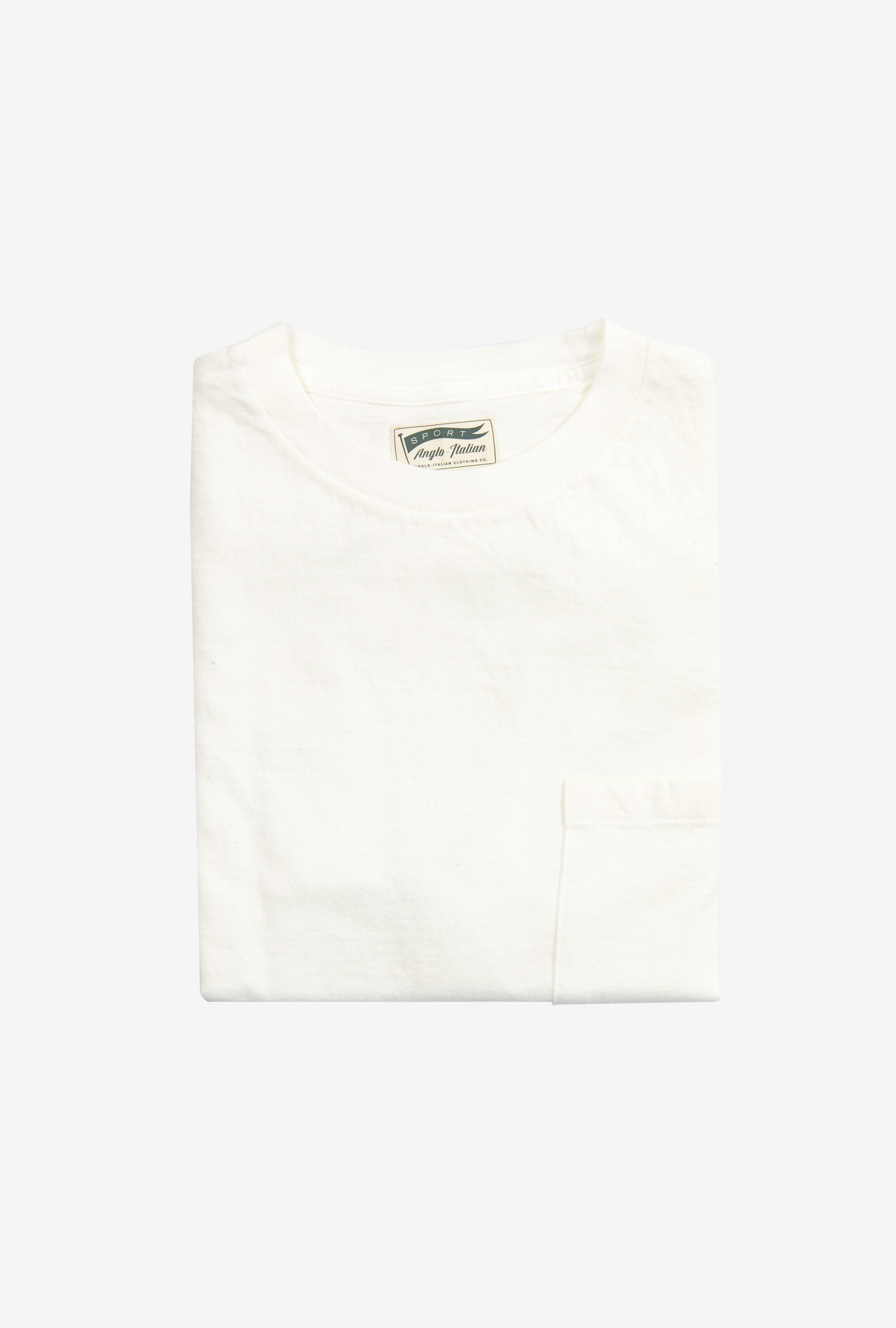 Plain white t sales shirt with pocket
