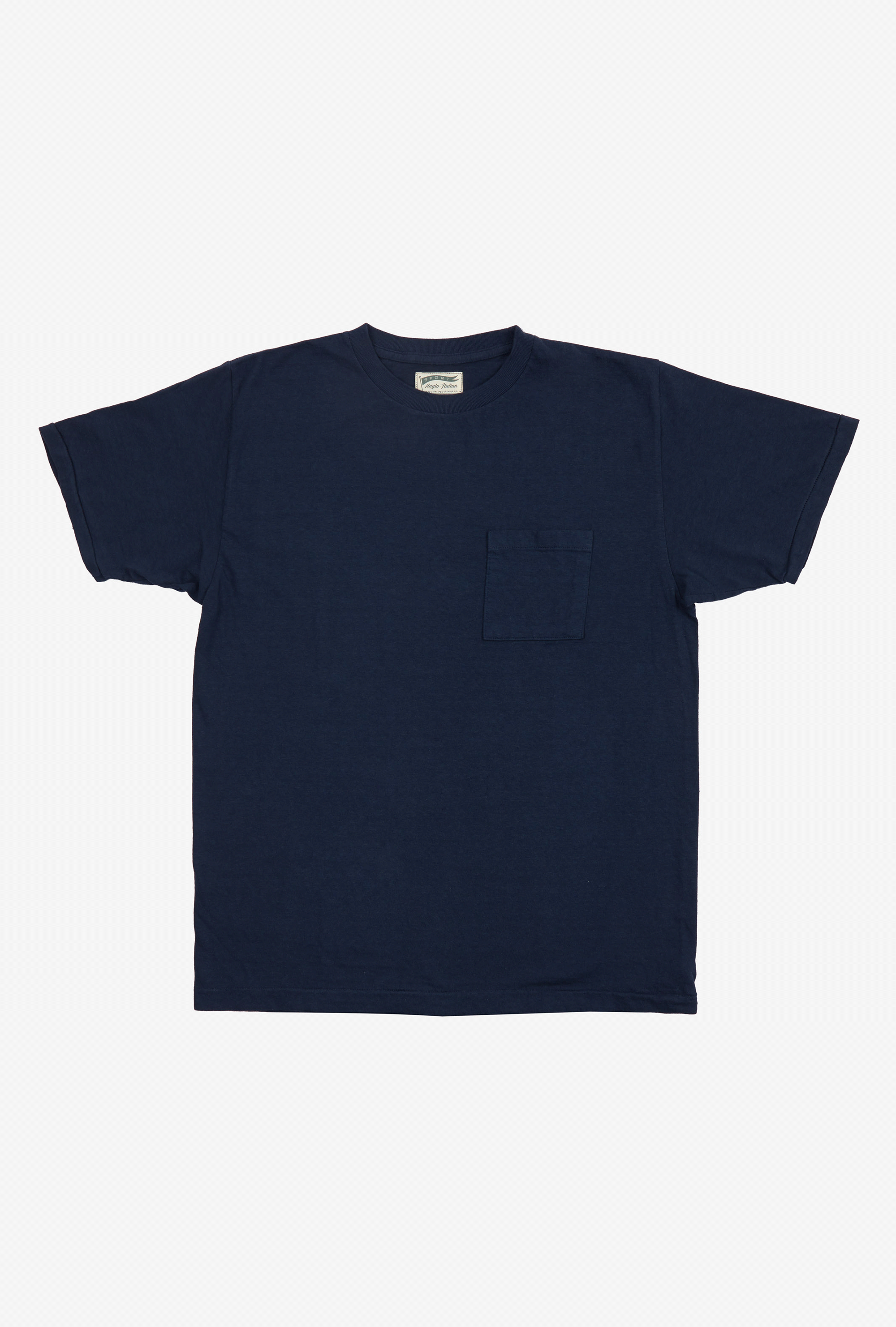 Cotton Pocket T-Shirt Navy