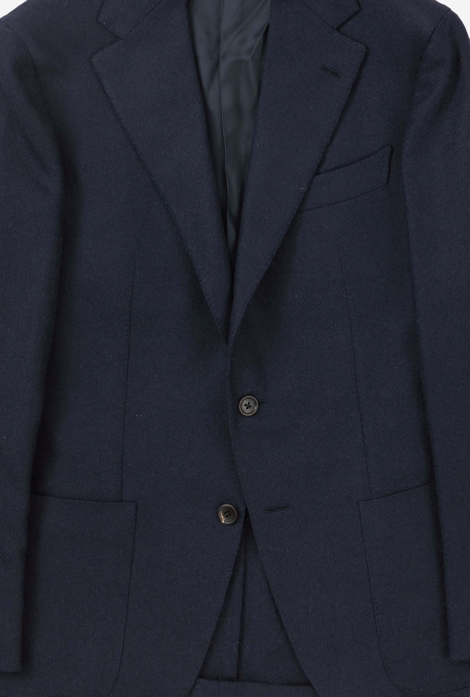 Sport Jacket Wool Shetland Navy