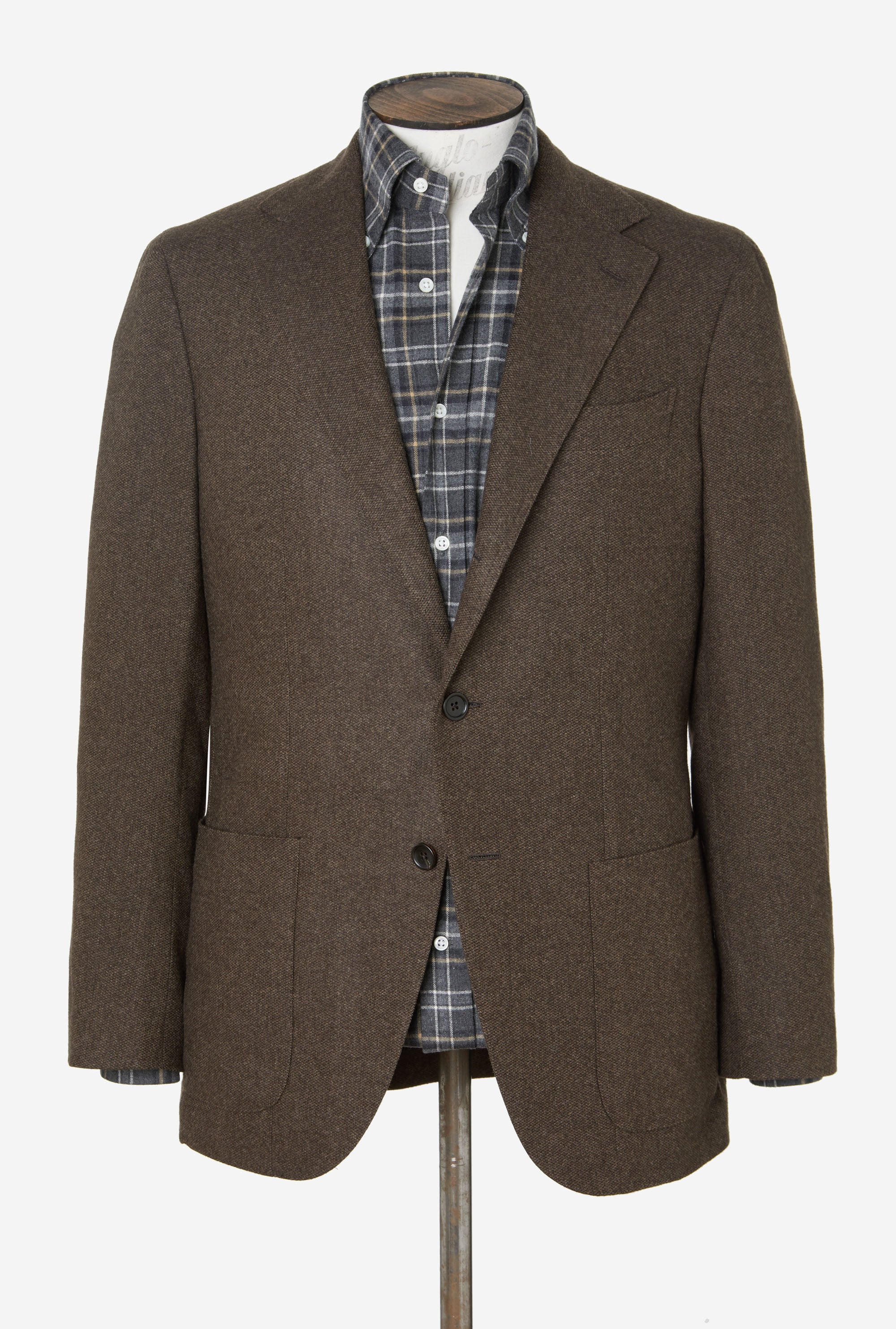 Sport Jacket Wool Brown Barleycorn