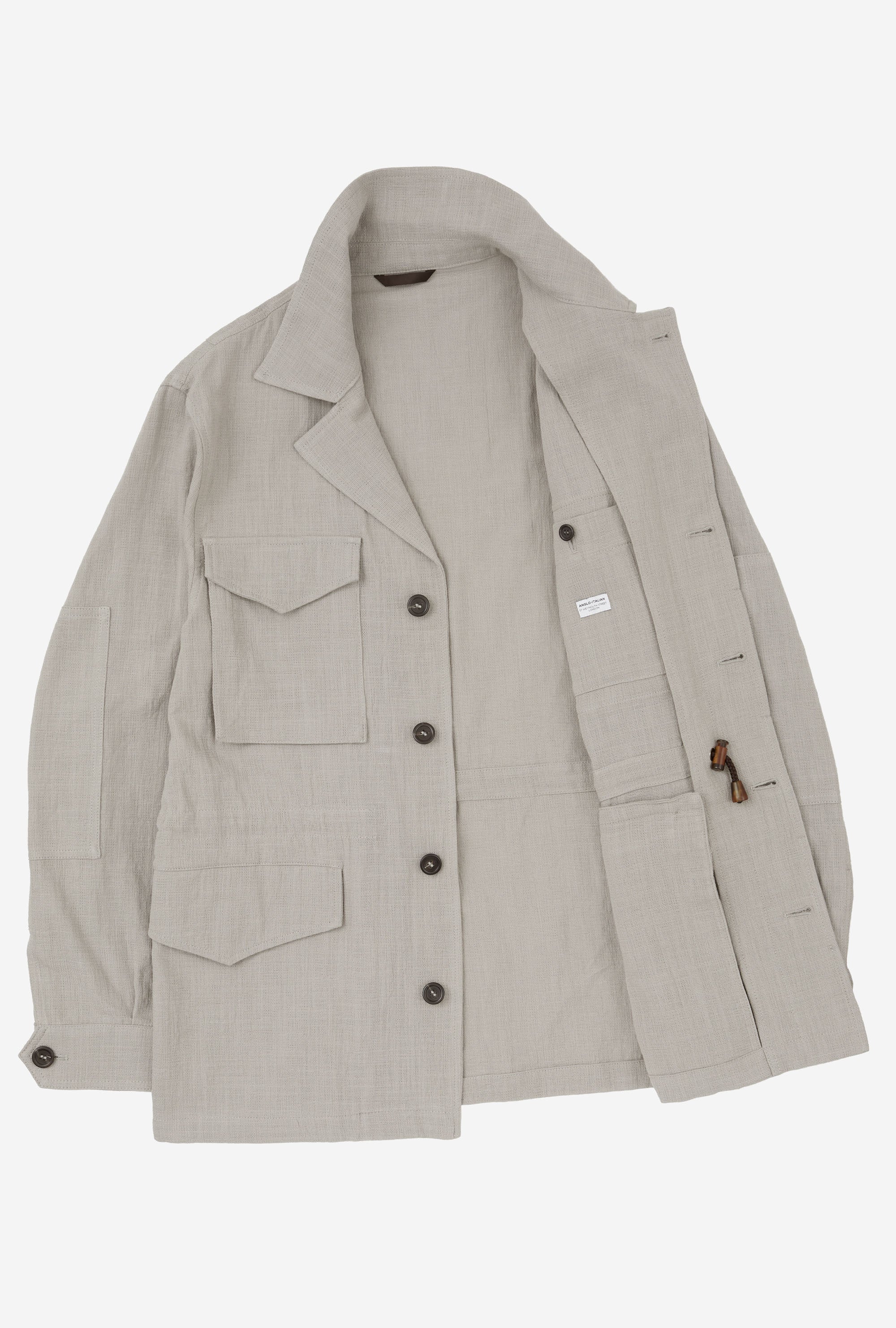 Field Jacket Mesh Cotton Stone