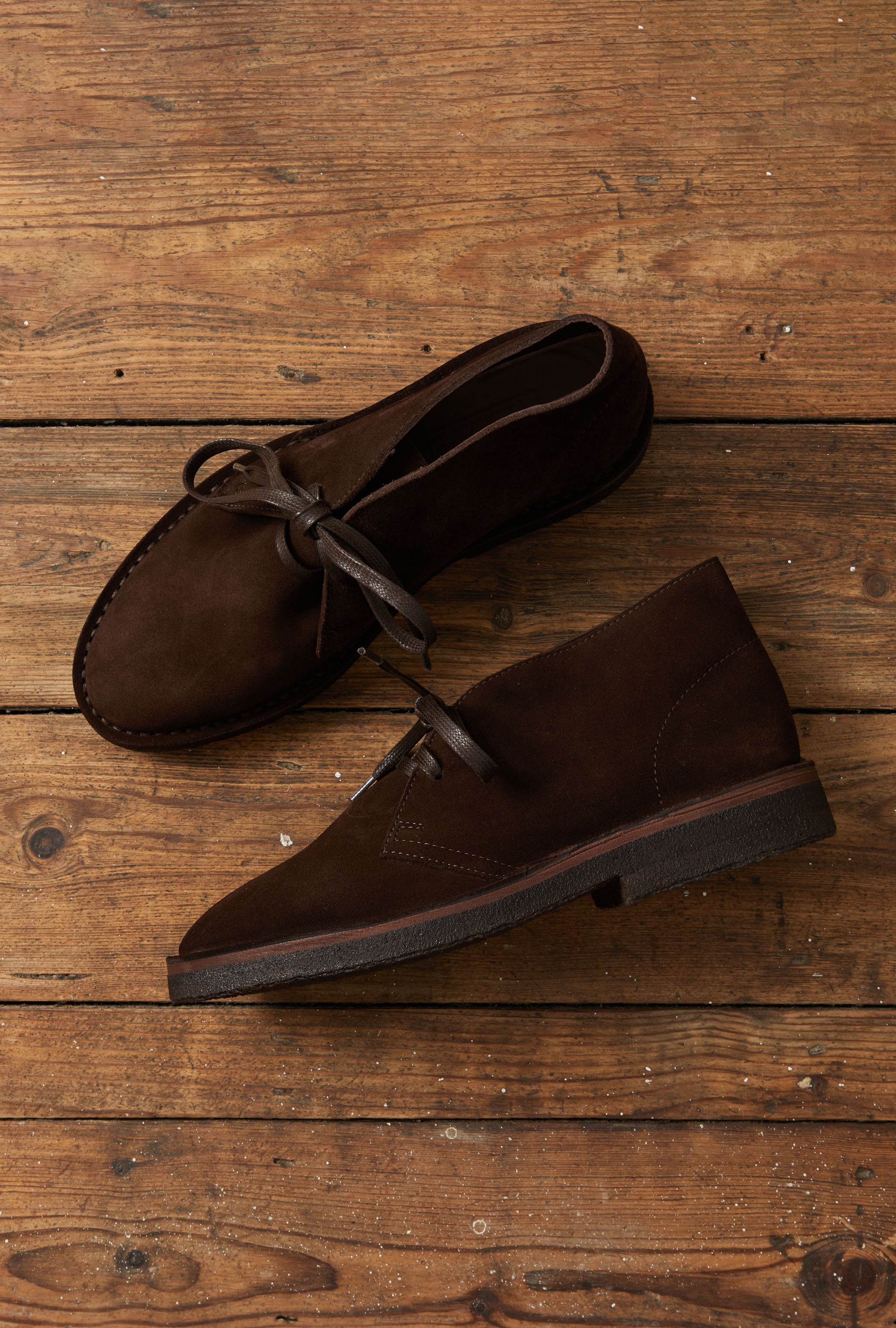 Desert Boot Crepe Sole Chocolate Suede