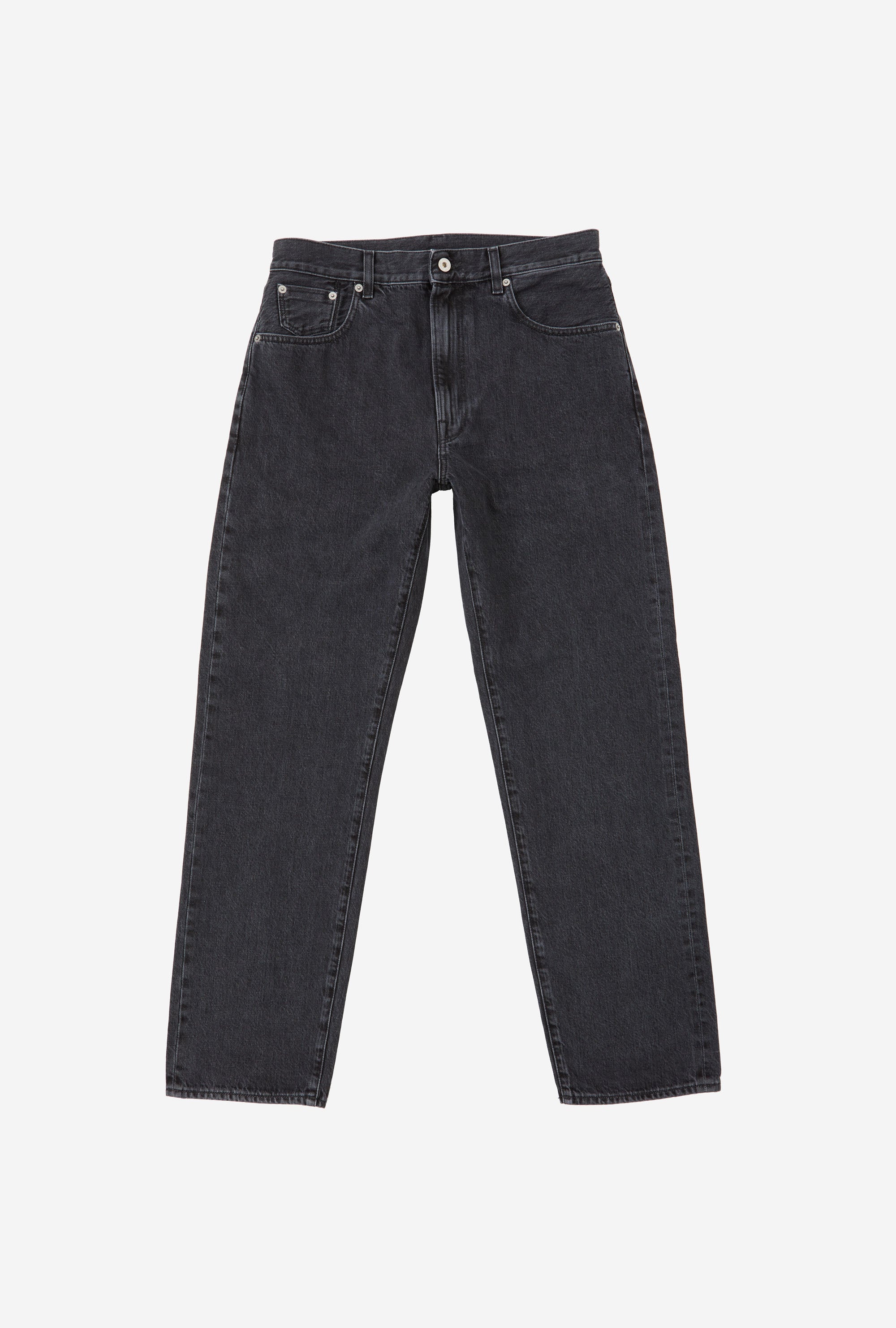 ちくわmmoption custom black denim pants Denim Black Wash Mk. II
