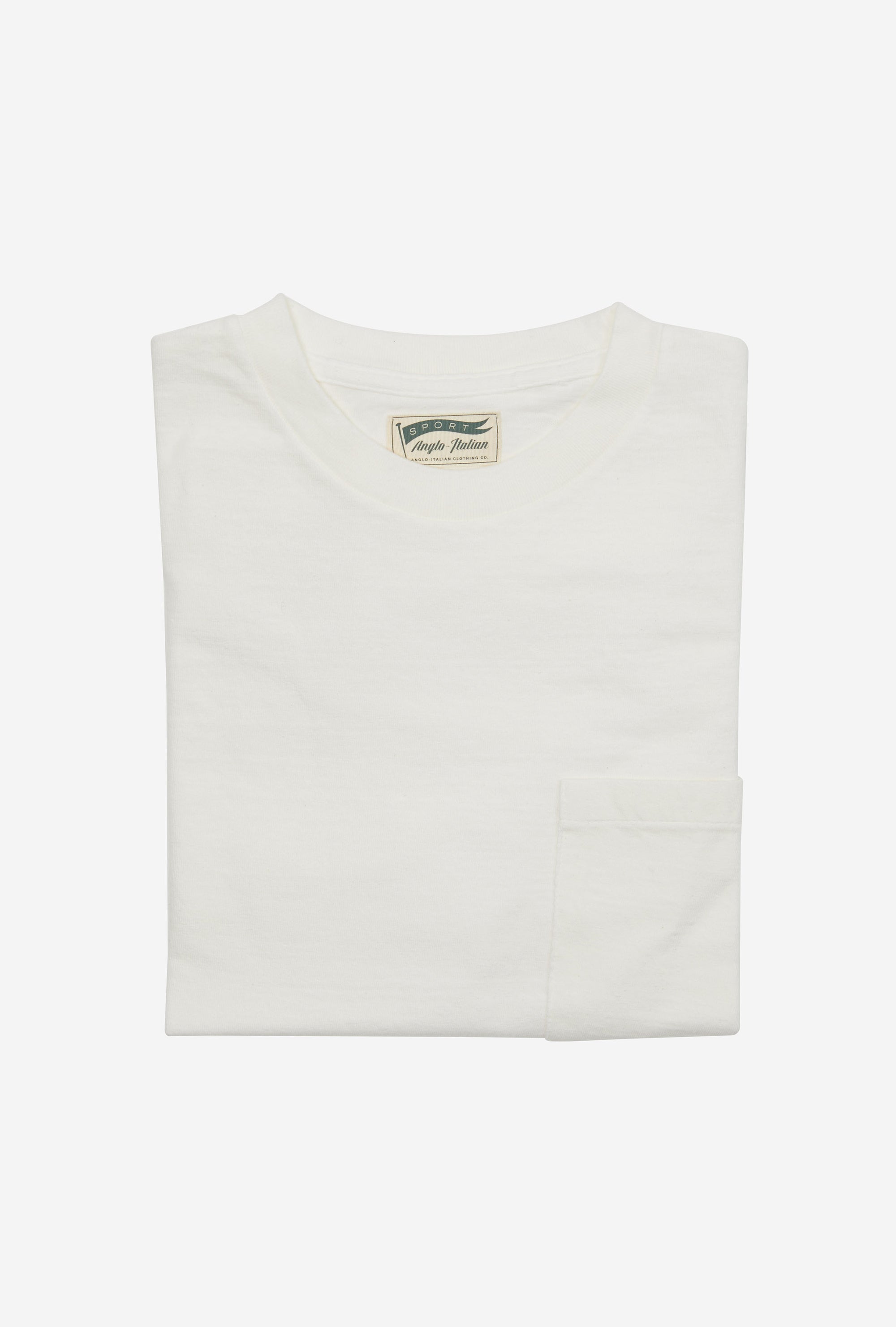 Cotton Long Sleeve T-Shirt White