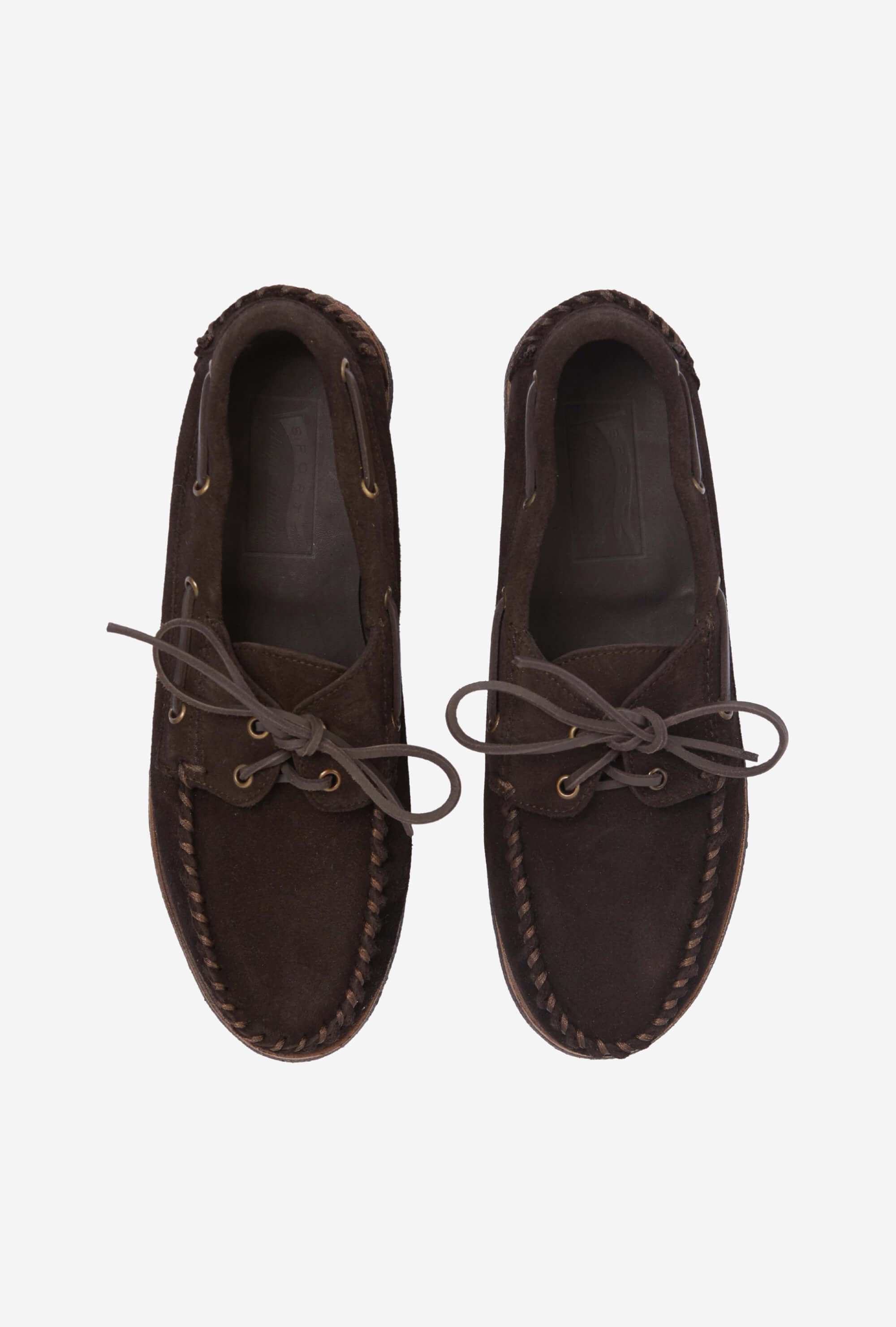Boat Shoes Brown Suede