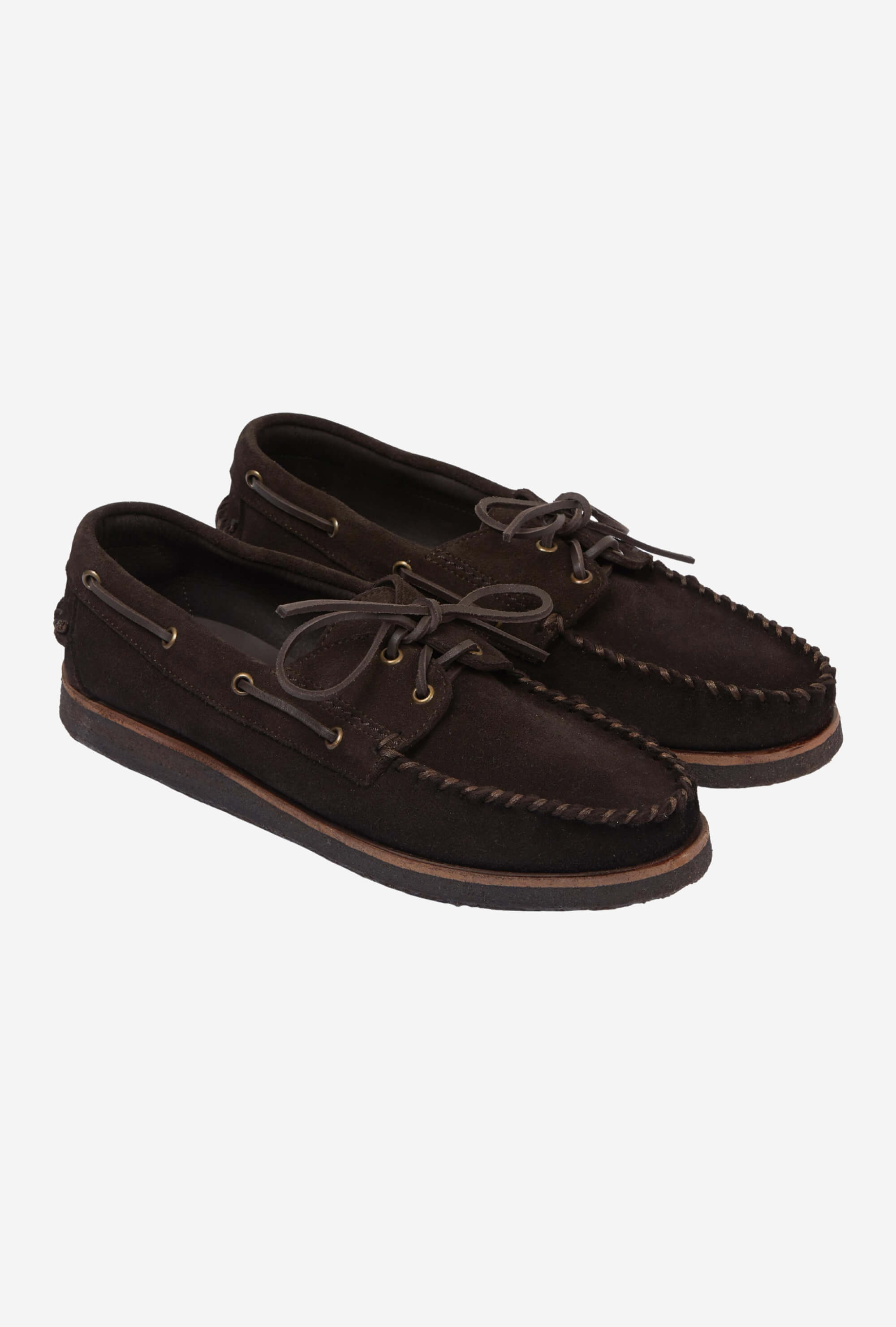 Boat Shoes Brown Suede