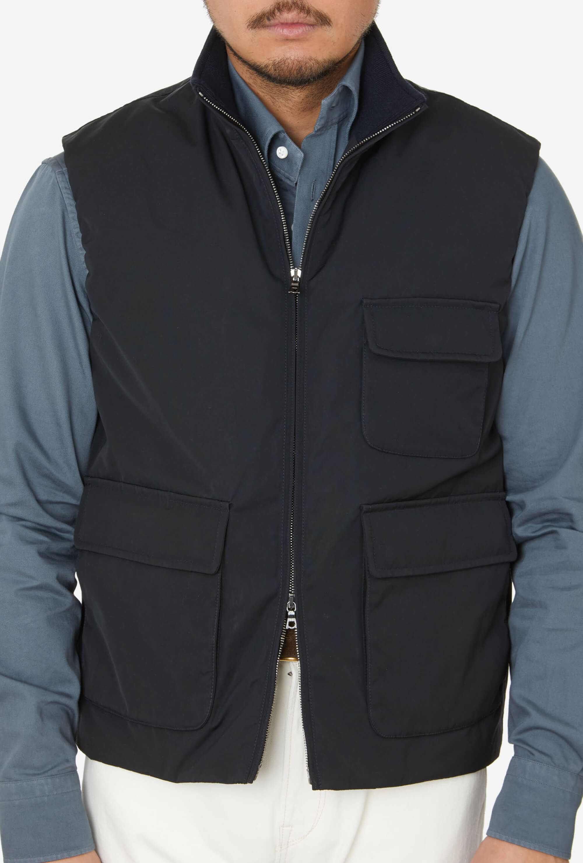 Padded Gilet Ink