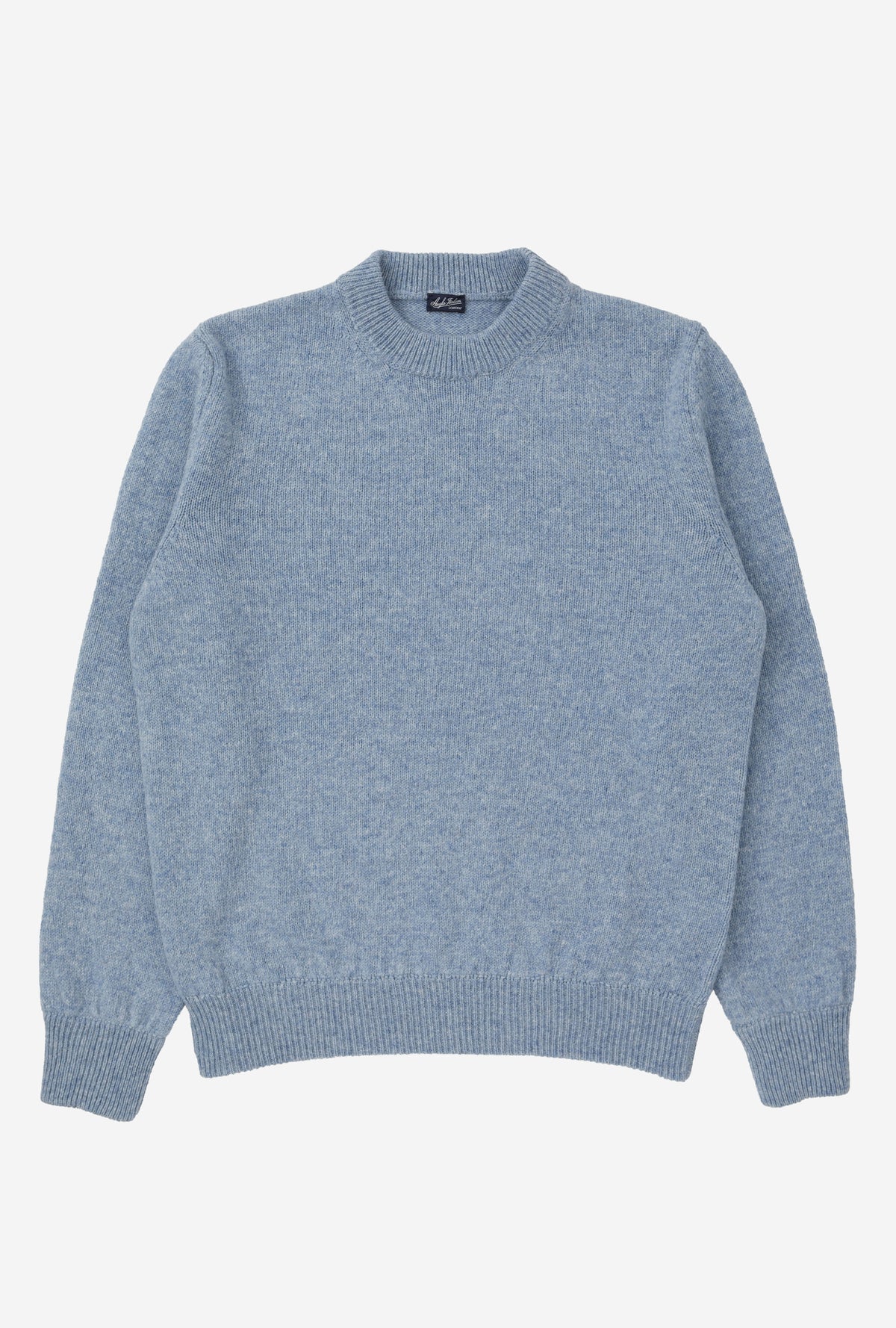 Crewneck Shetland Sky Blue Melange