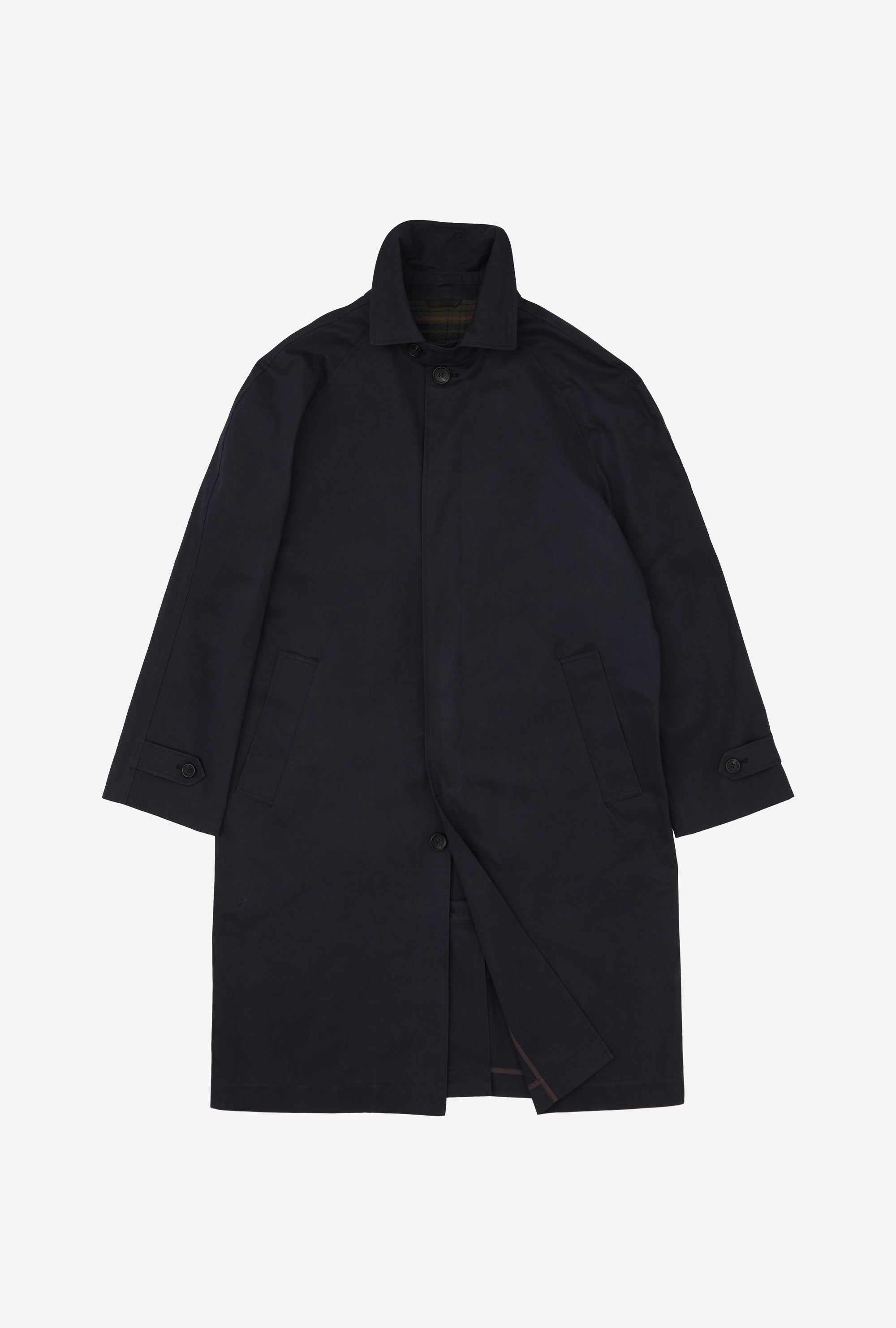 Raglan Raincoat Navy