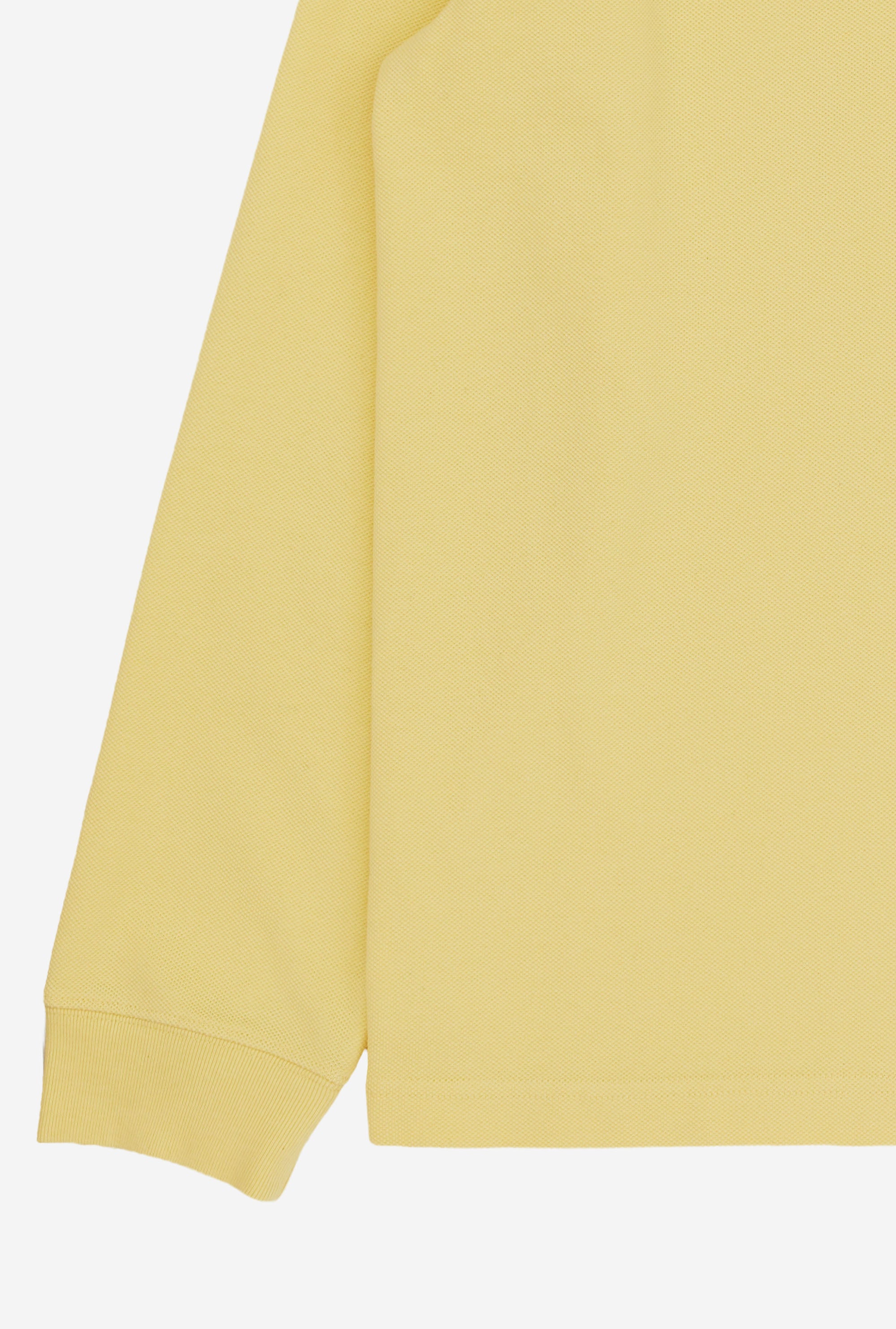 Polo Shirt Long Sleeve Lemon