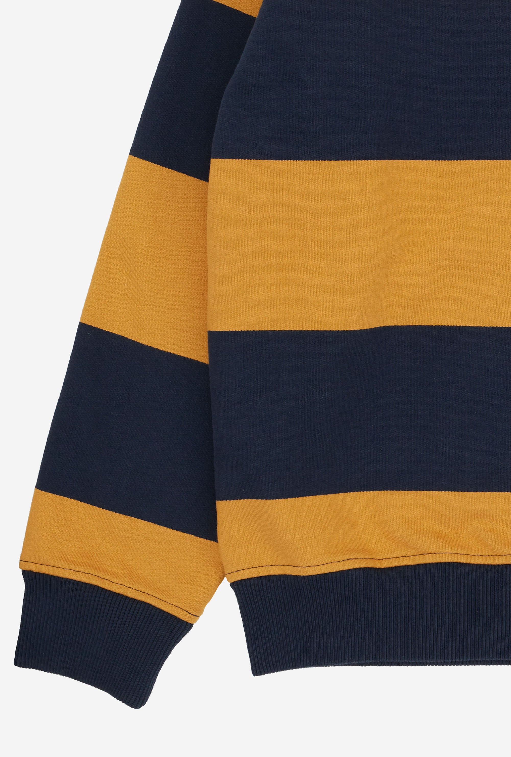 Rugby Shirt Navy Sunflower Stripe
