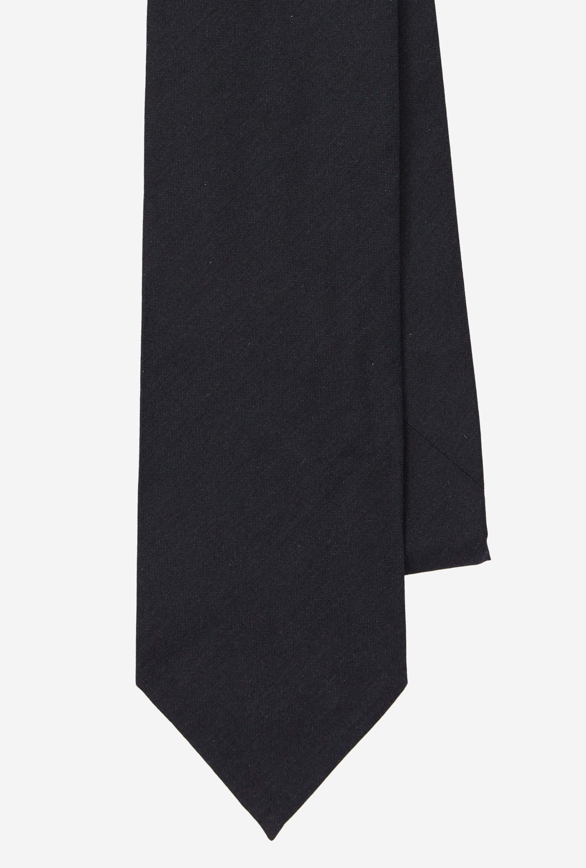 Dry Silk Tie Midnight Blue