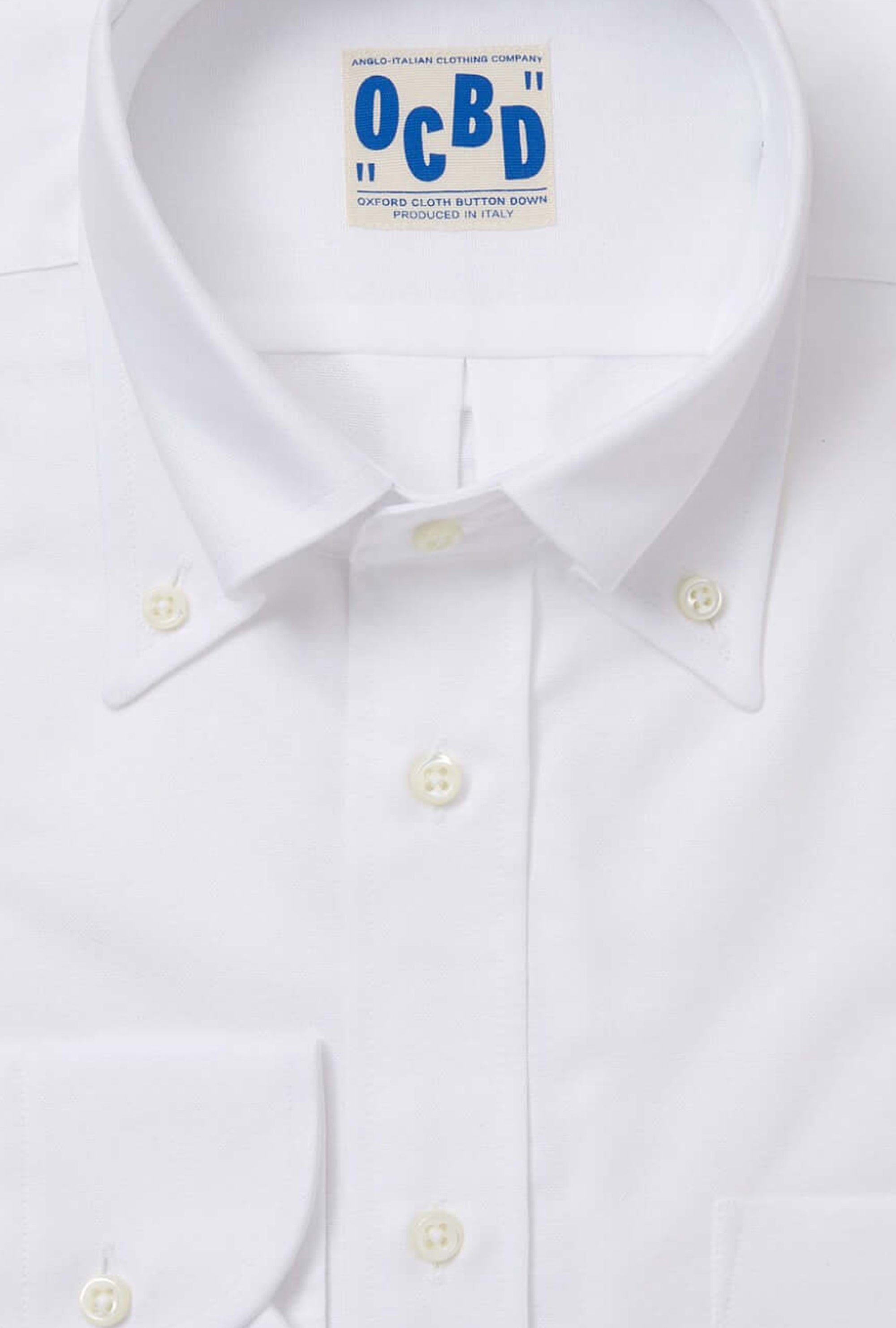 OCBD Shirt White Oxford