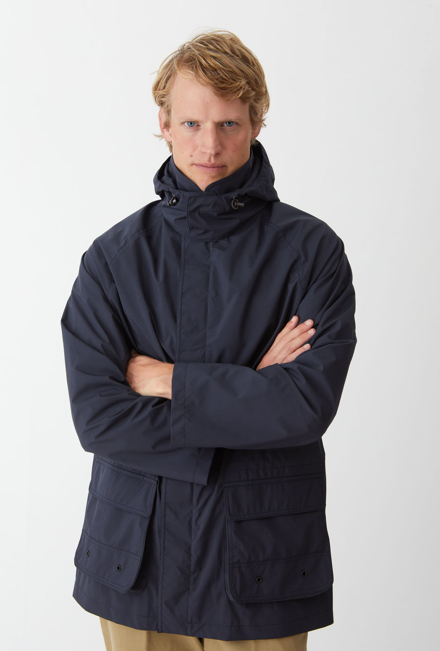 Rain Parka Navy