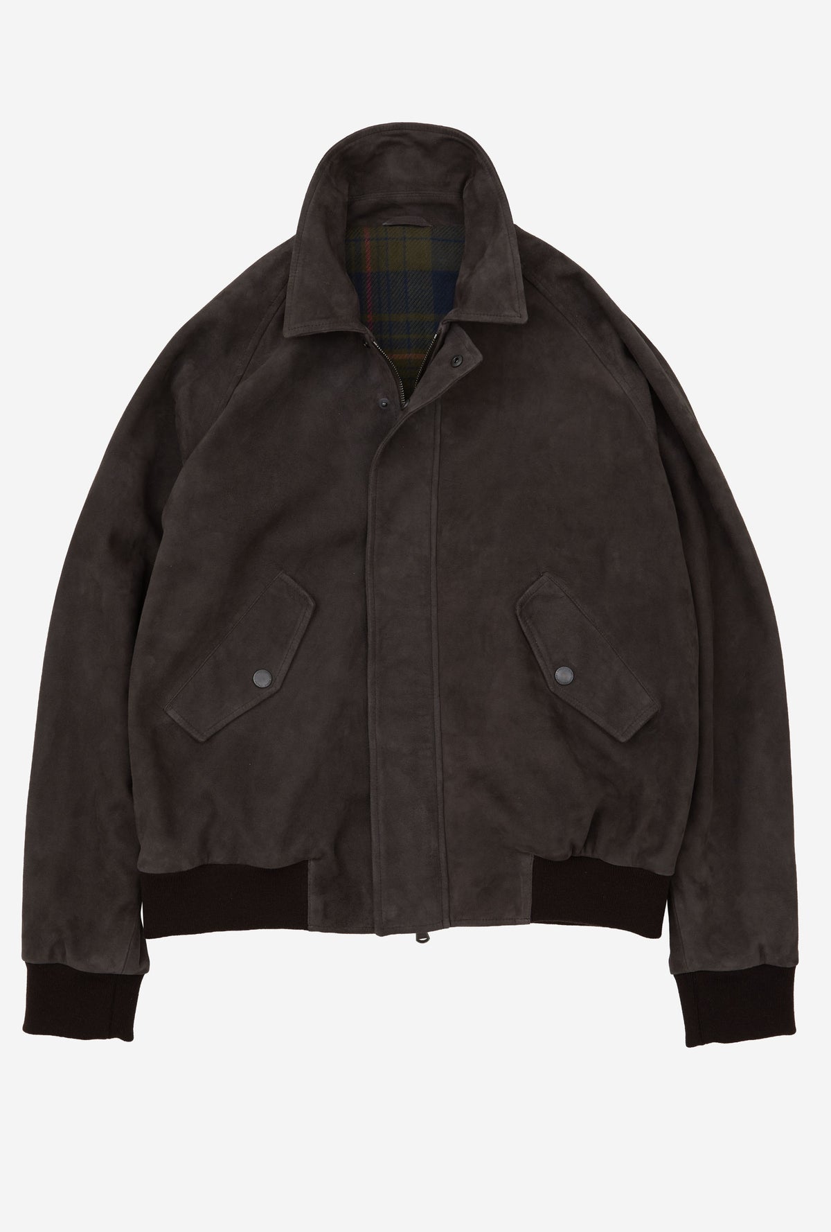 Bomber Jacket Morel Suede