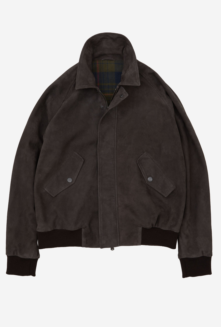 Bomber Jacket Morel Suede