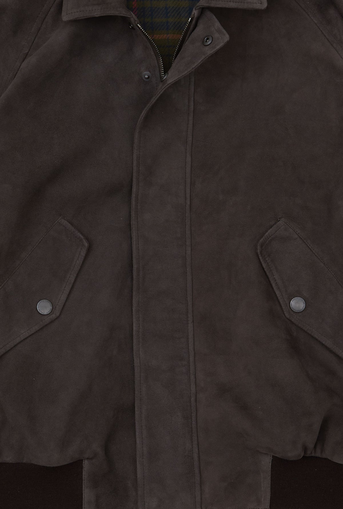 Bomber Jacket Morel Suede