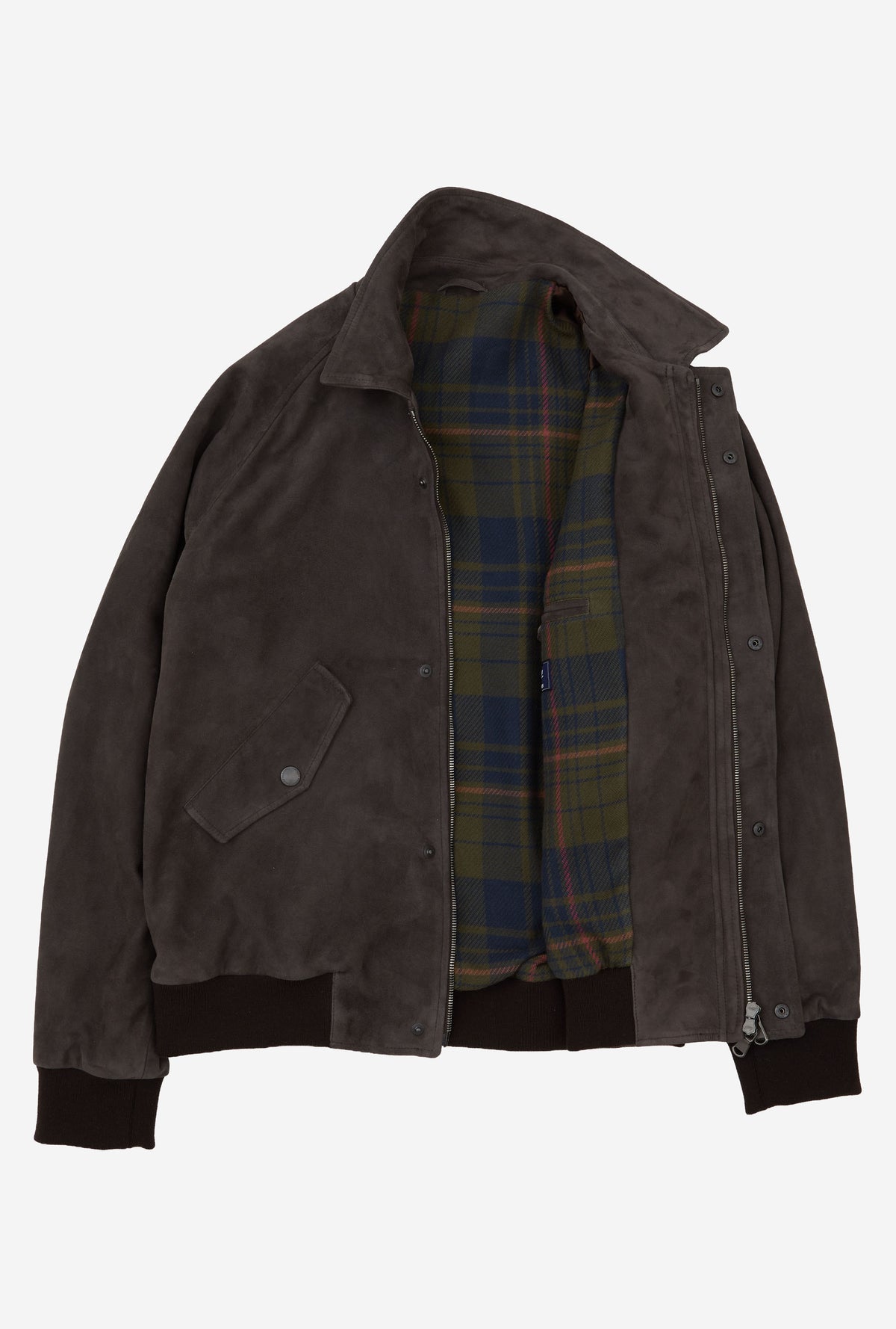 Bomber Jacket Morel Suede