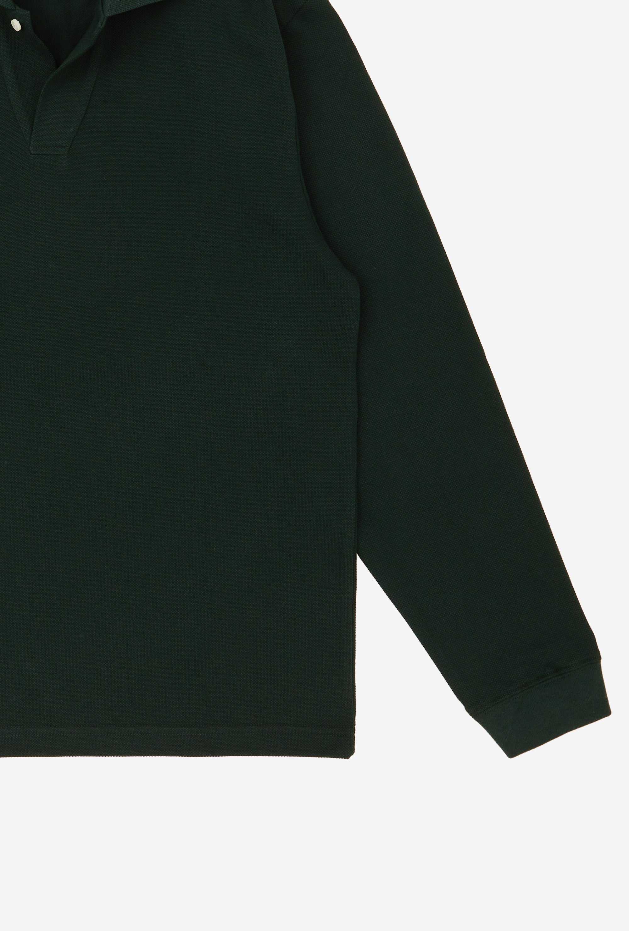 Sports Polo Long Sleeve Green