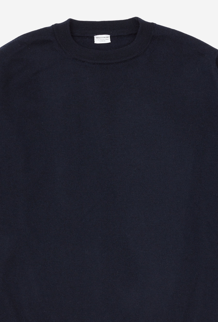 Crewneck Merino Wool Navy