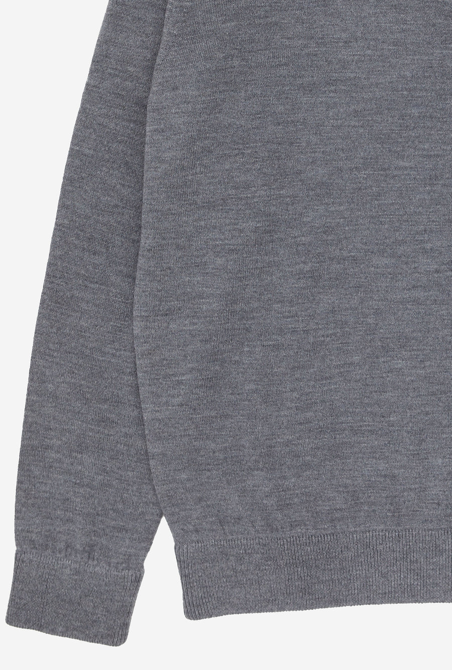 Crewneck Merino Wool Grey