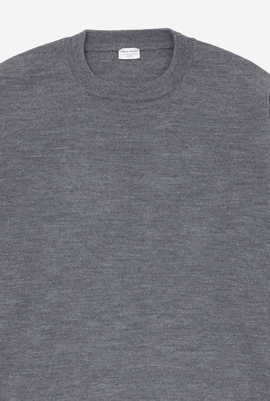 Crewneck Merino Wool Grey