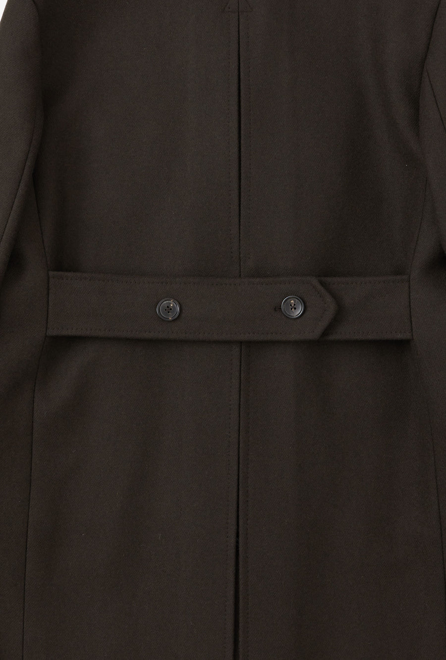 Double Breasted Martingala Coat Olive
