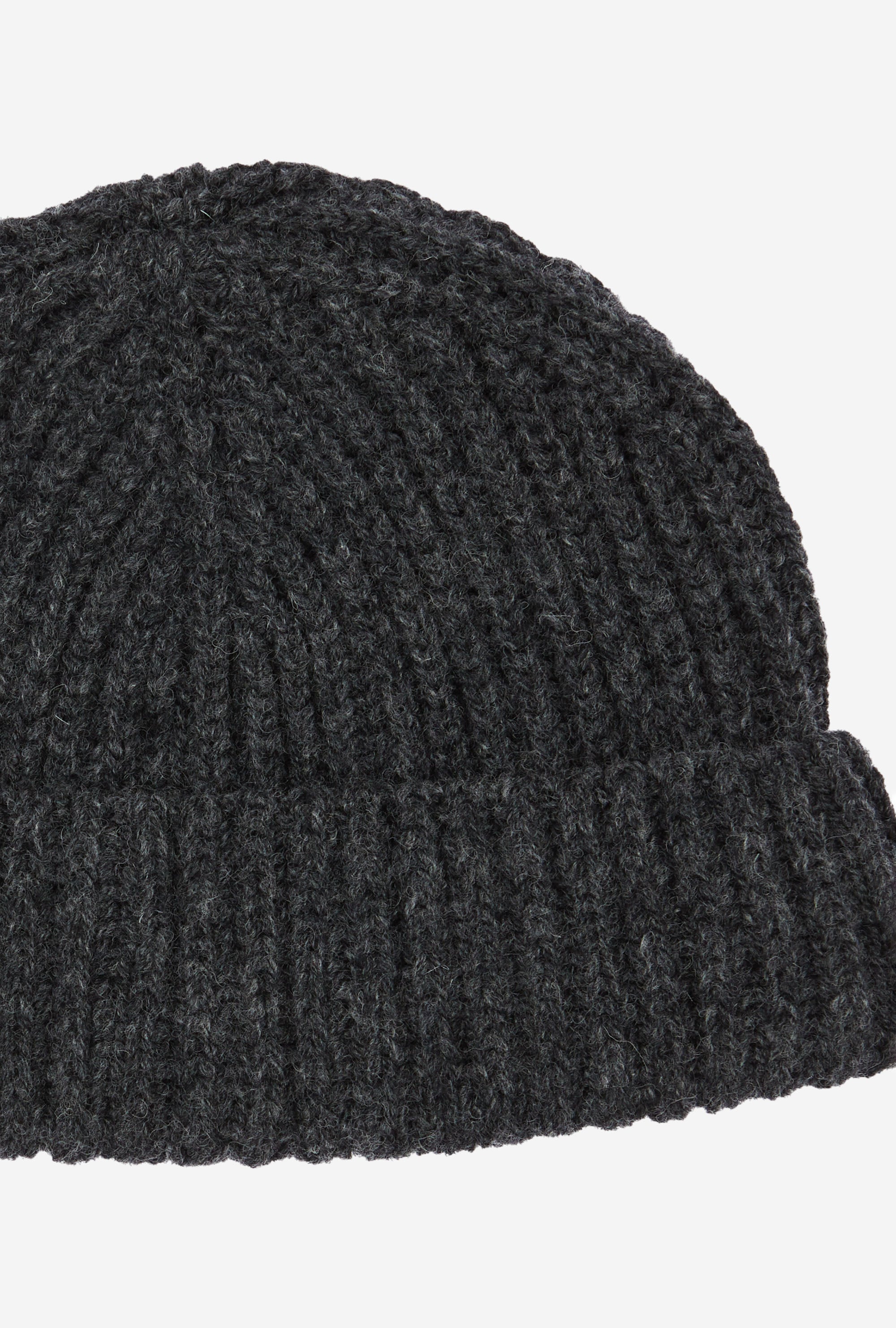 Beanie Lambswool Charcoal