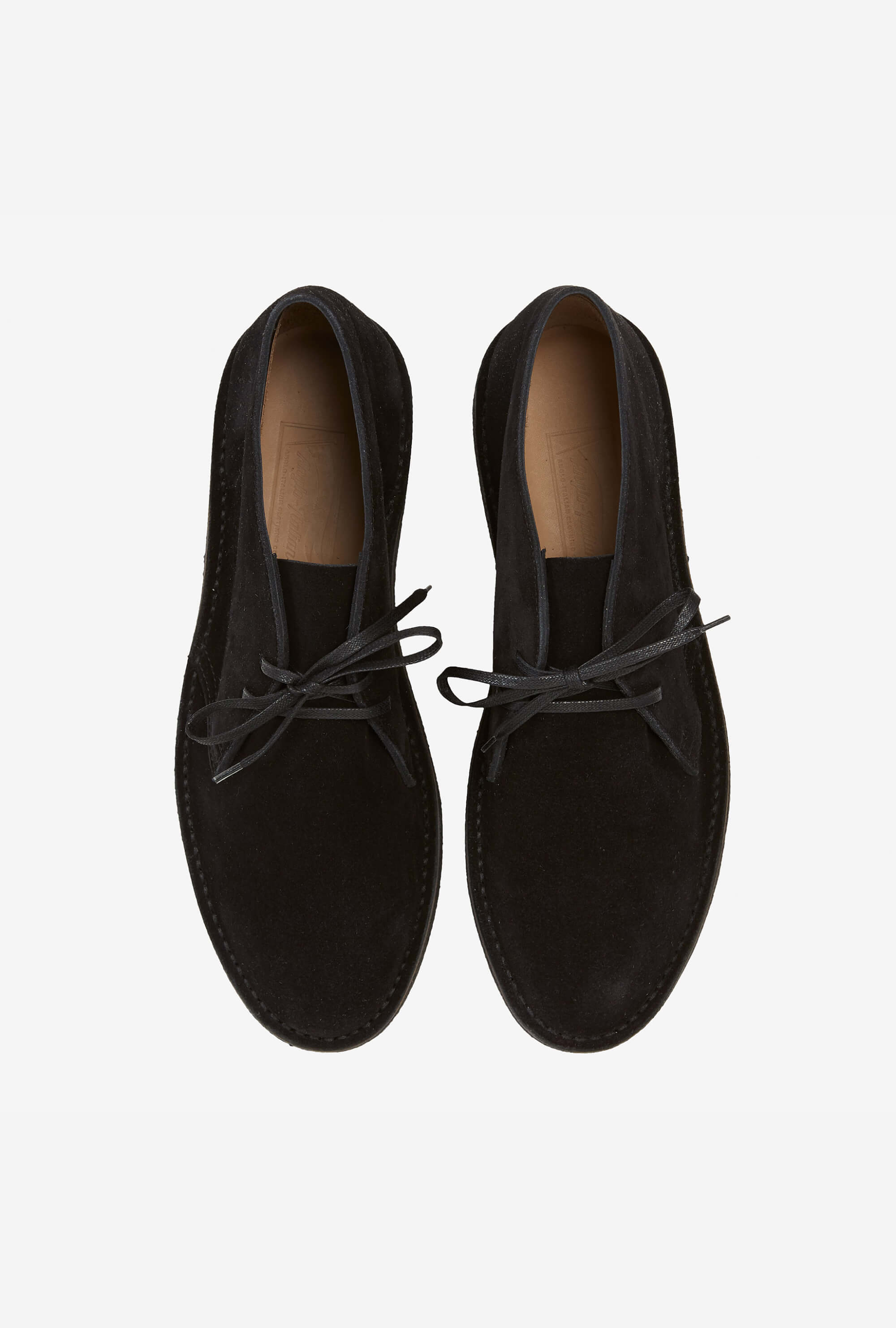 Desert Boot Crepe Sole Black Suede