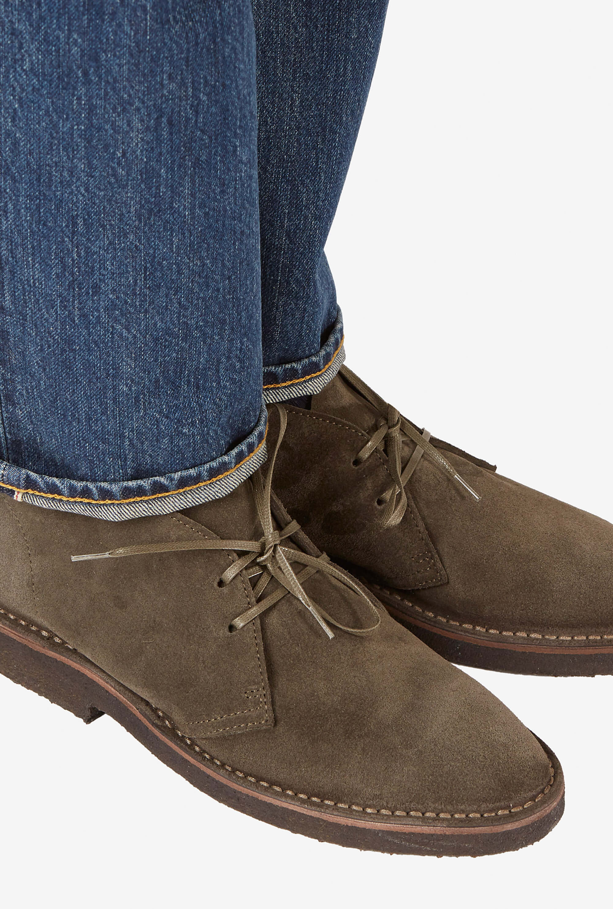 Desert Boot Crepe Sole Forest Suede
