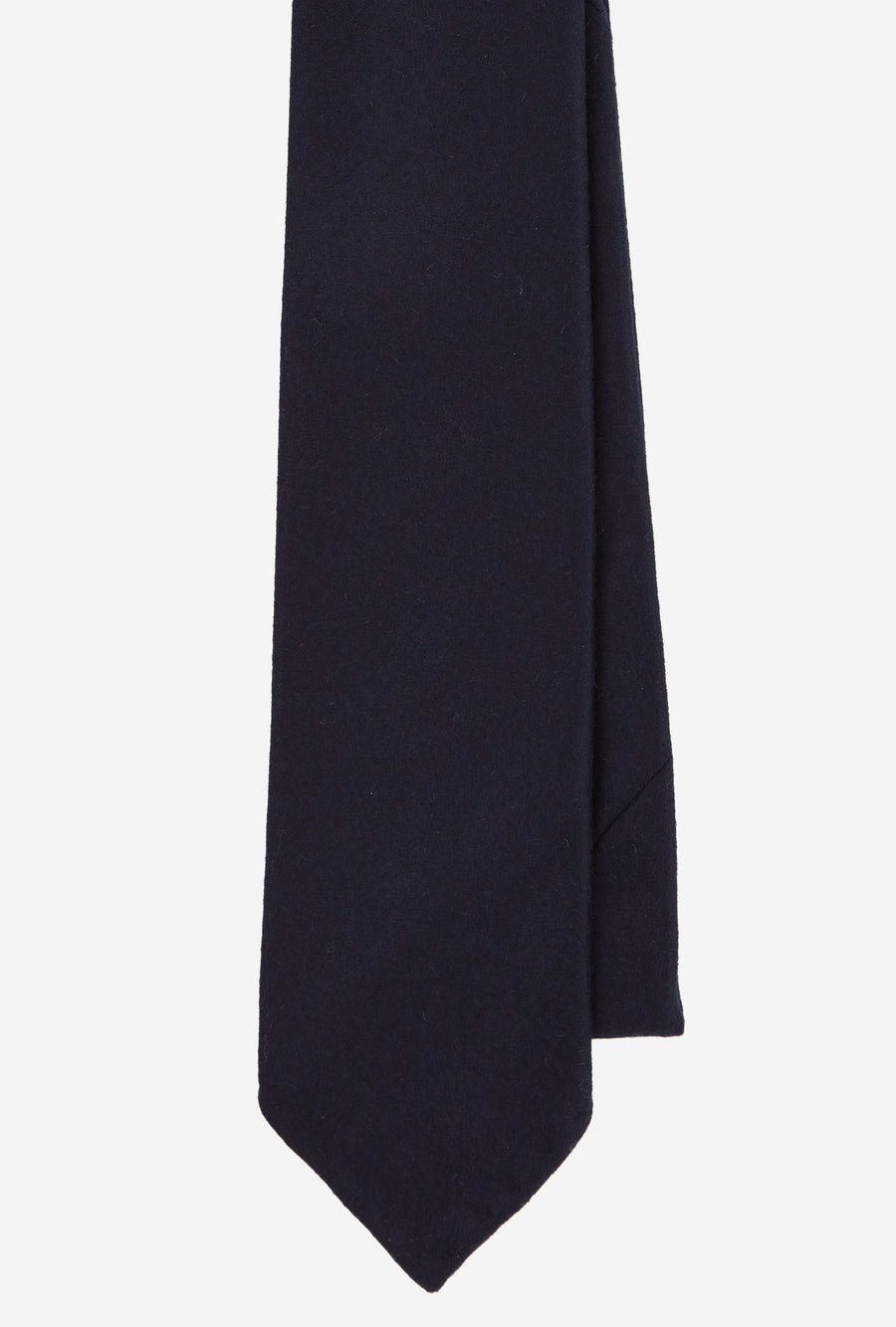 Tie Wool-Cashmere Navy