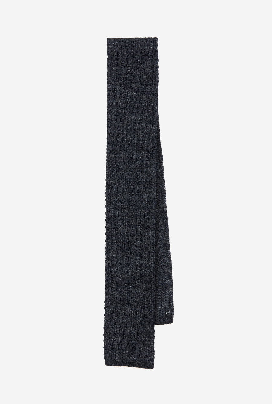 Knit Tie Linen Ink