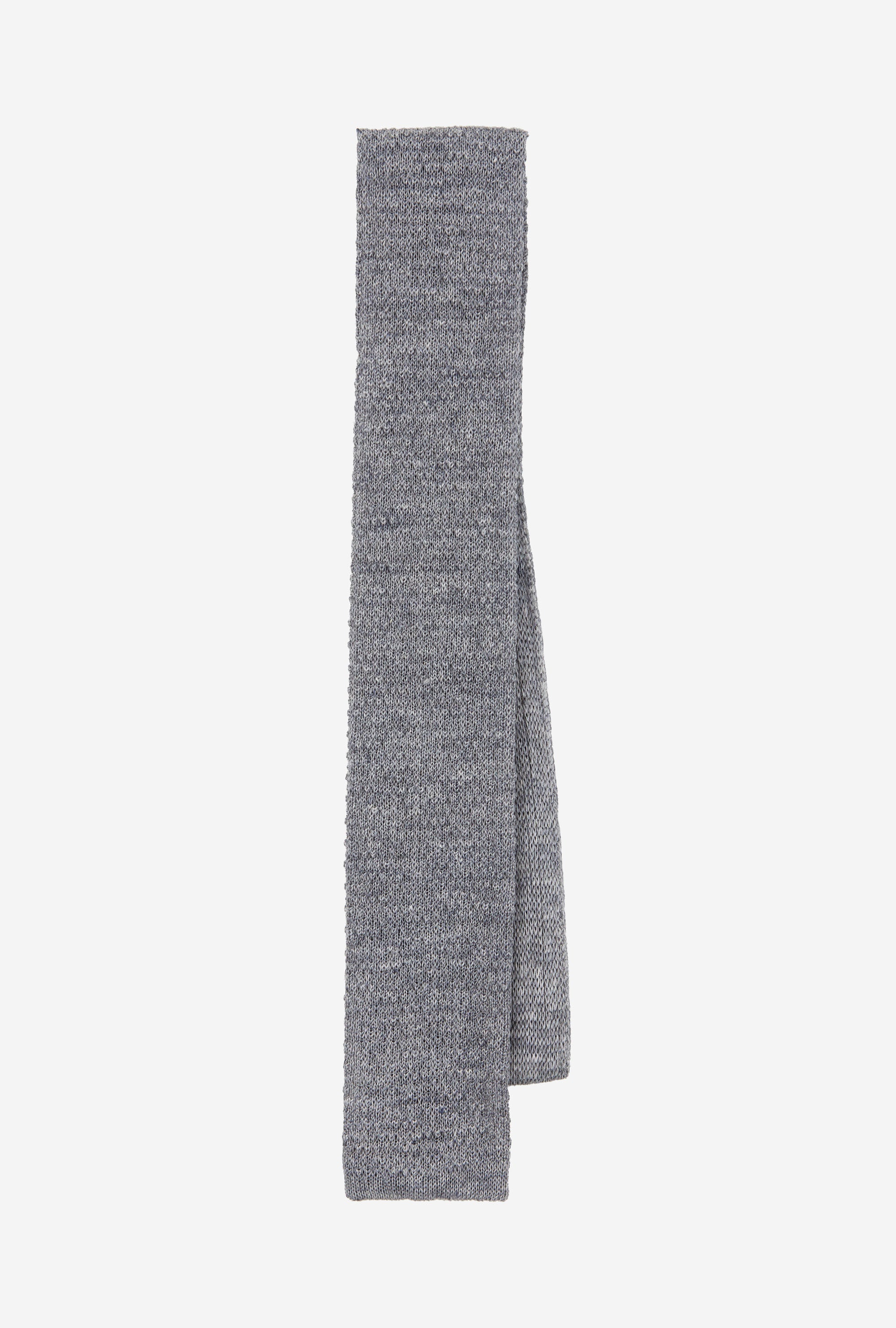 Knit Tie Linen Grey