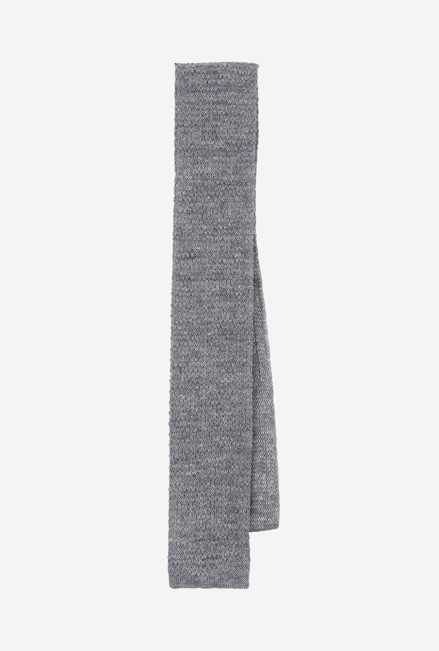 Knit Tie Linen Grey
