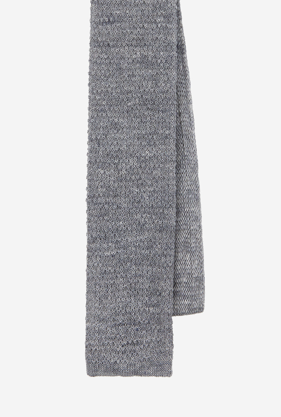 Knit Tie Linen Grey