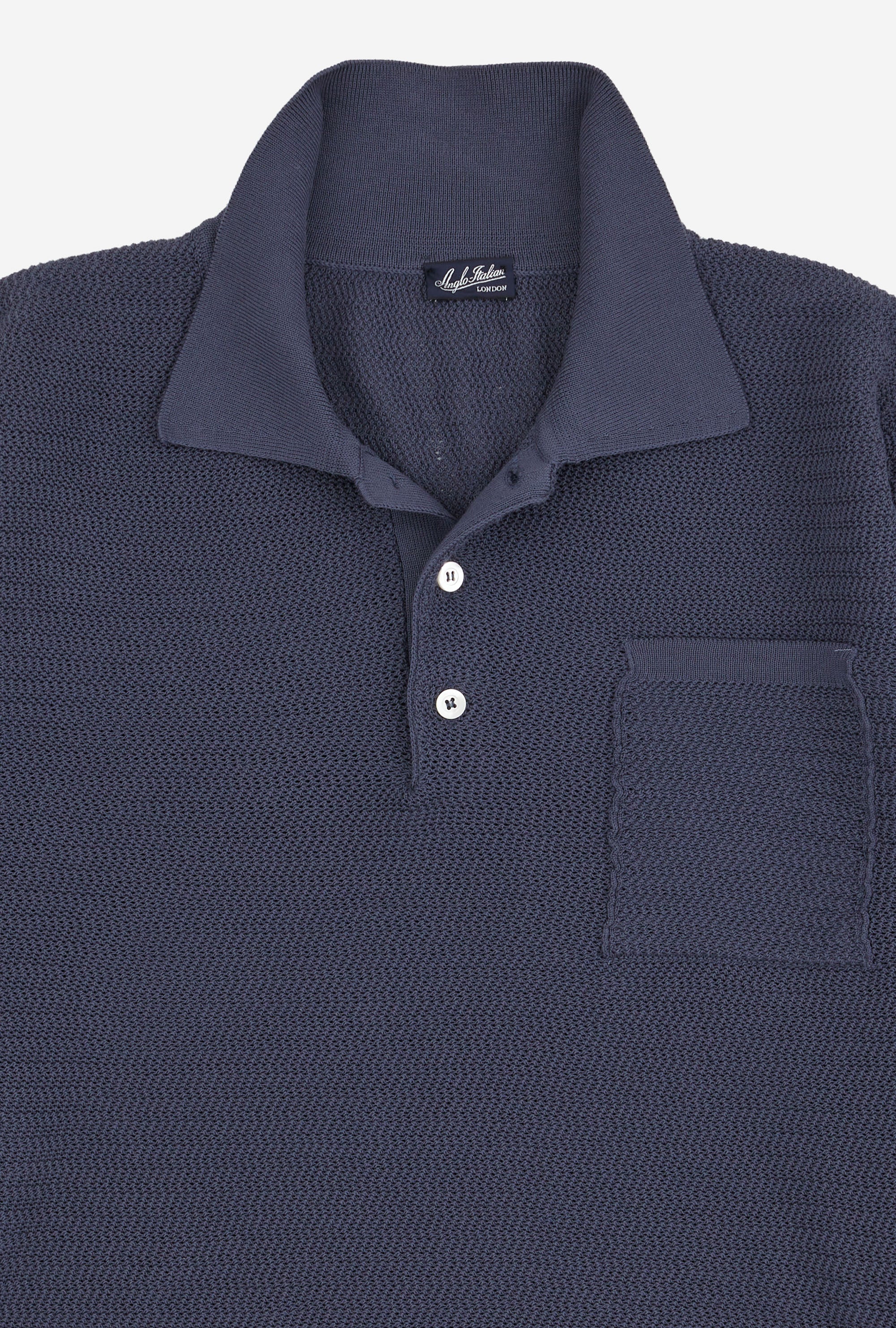 Zig Zag Polo Cotton Lavender